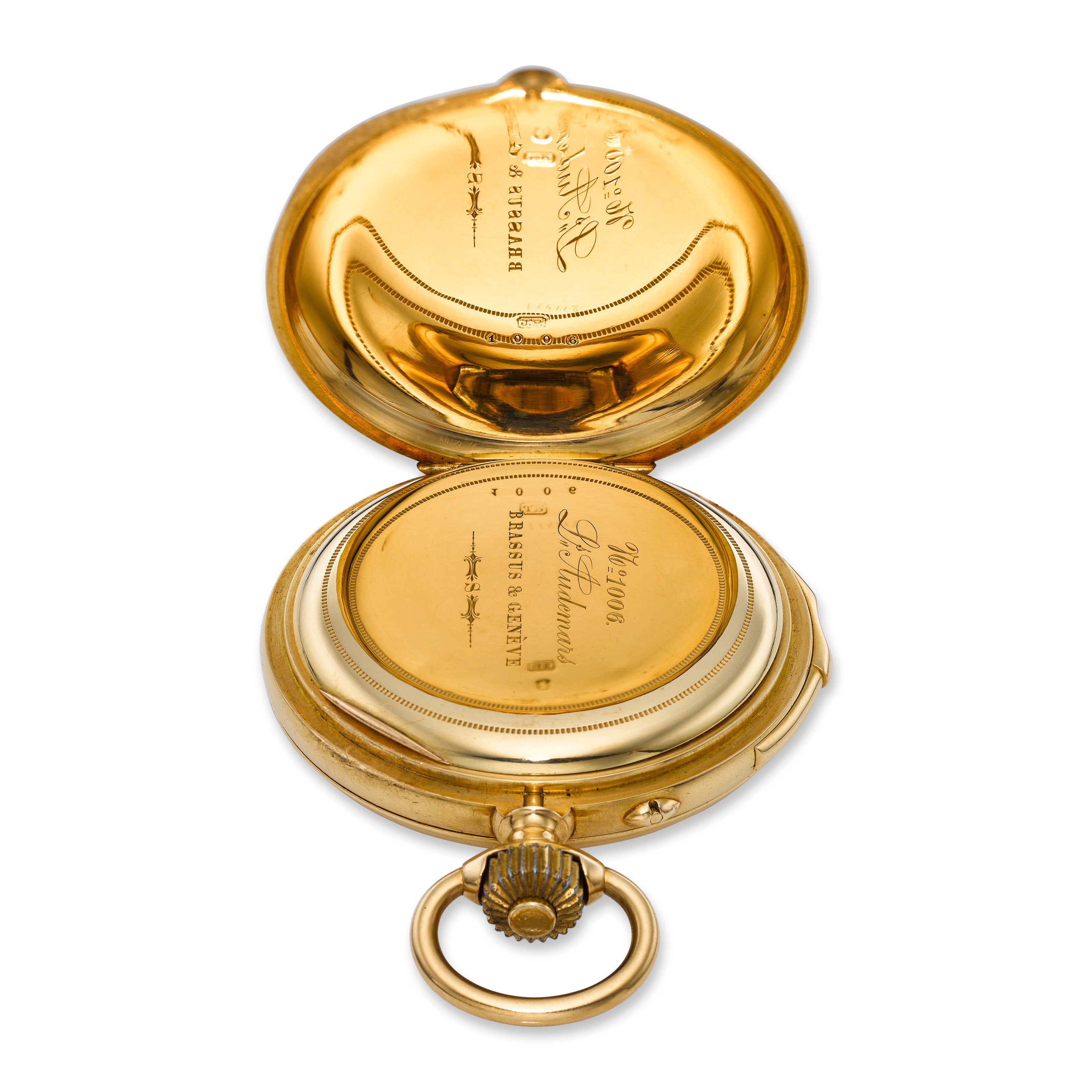 Minute Repeater Louis Audemars Sold At Auction: Pocket Watch: Extremely  Rare Louis Audemars - Main Image