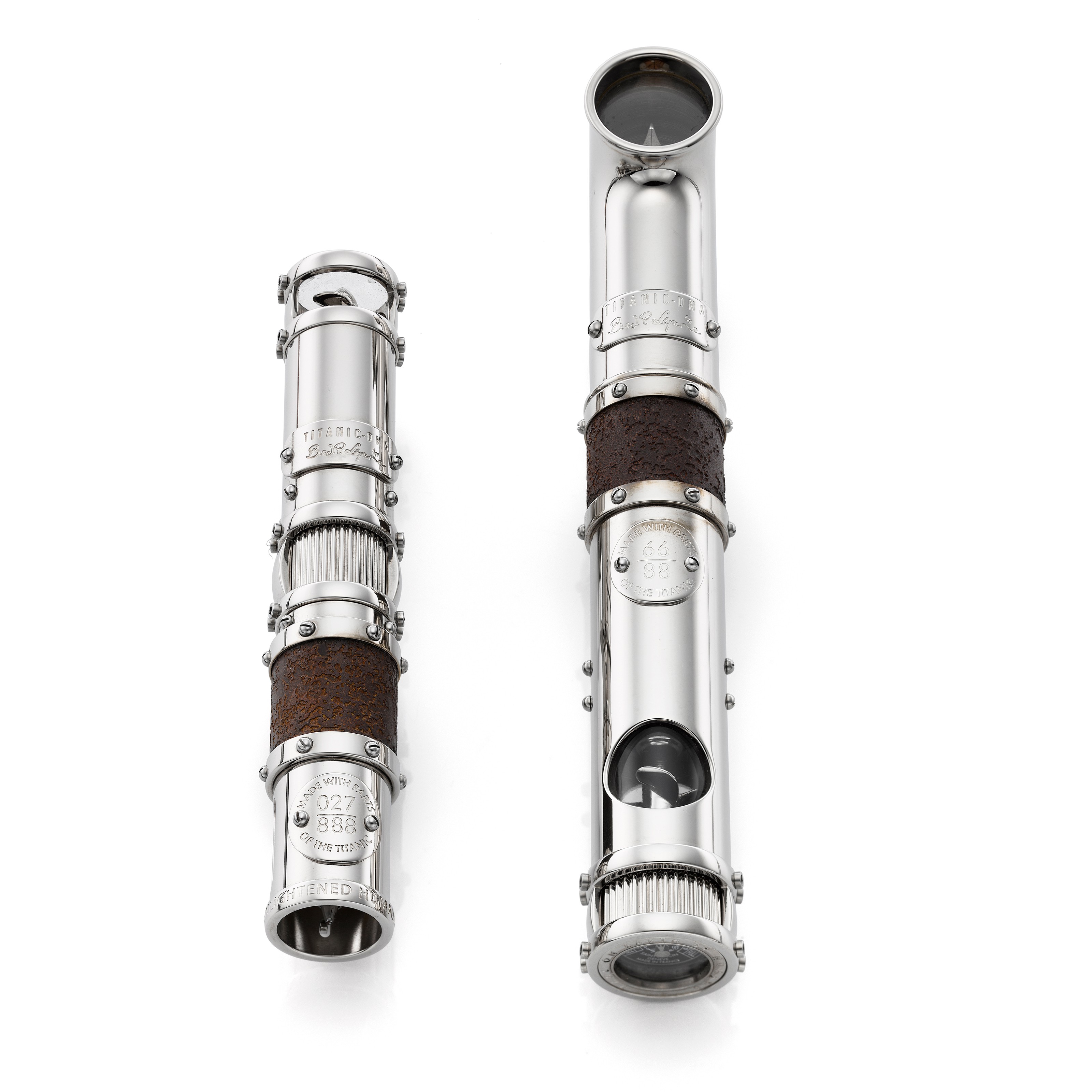 ROMAIN JEROME, A LIMITED-EDITION TITANIC-DNA FOUNTAIN PEN