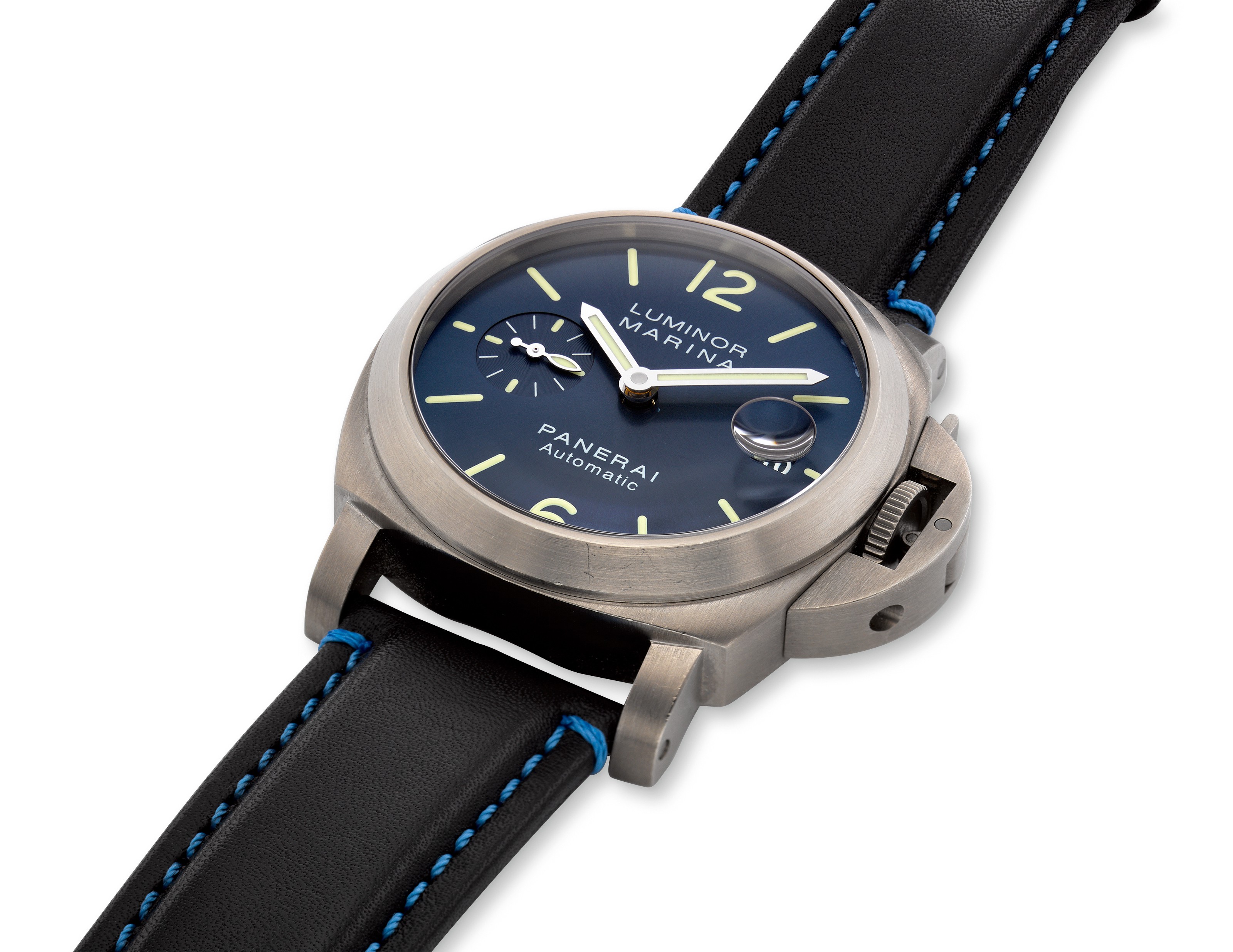PANERAI TITANIUM LUMINOR MARINA PAM 282 Christie s