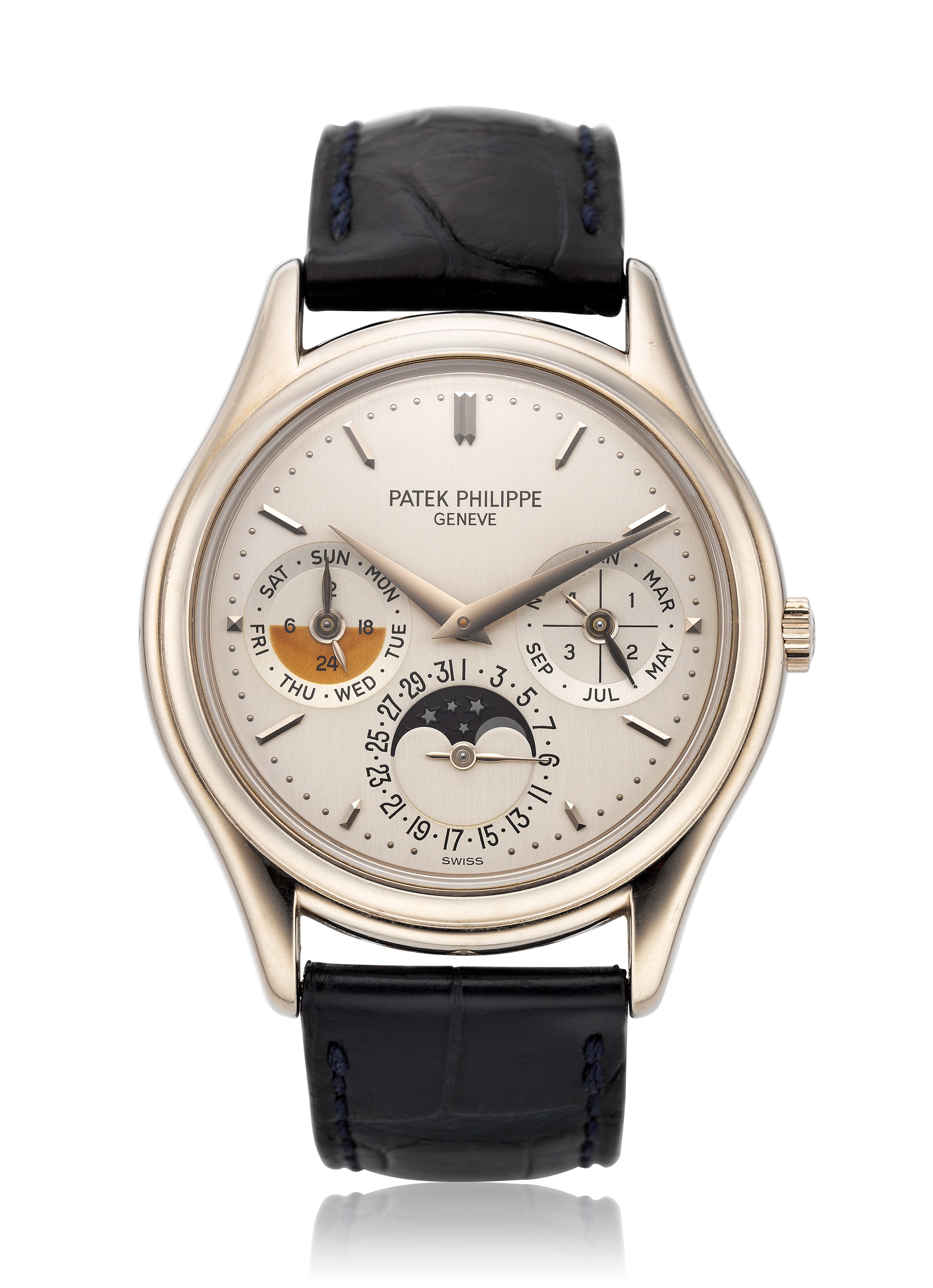 PATEK PHILIPPE, 18K PERPETUAL CALENDAR, REF. 3940G, Christie’s