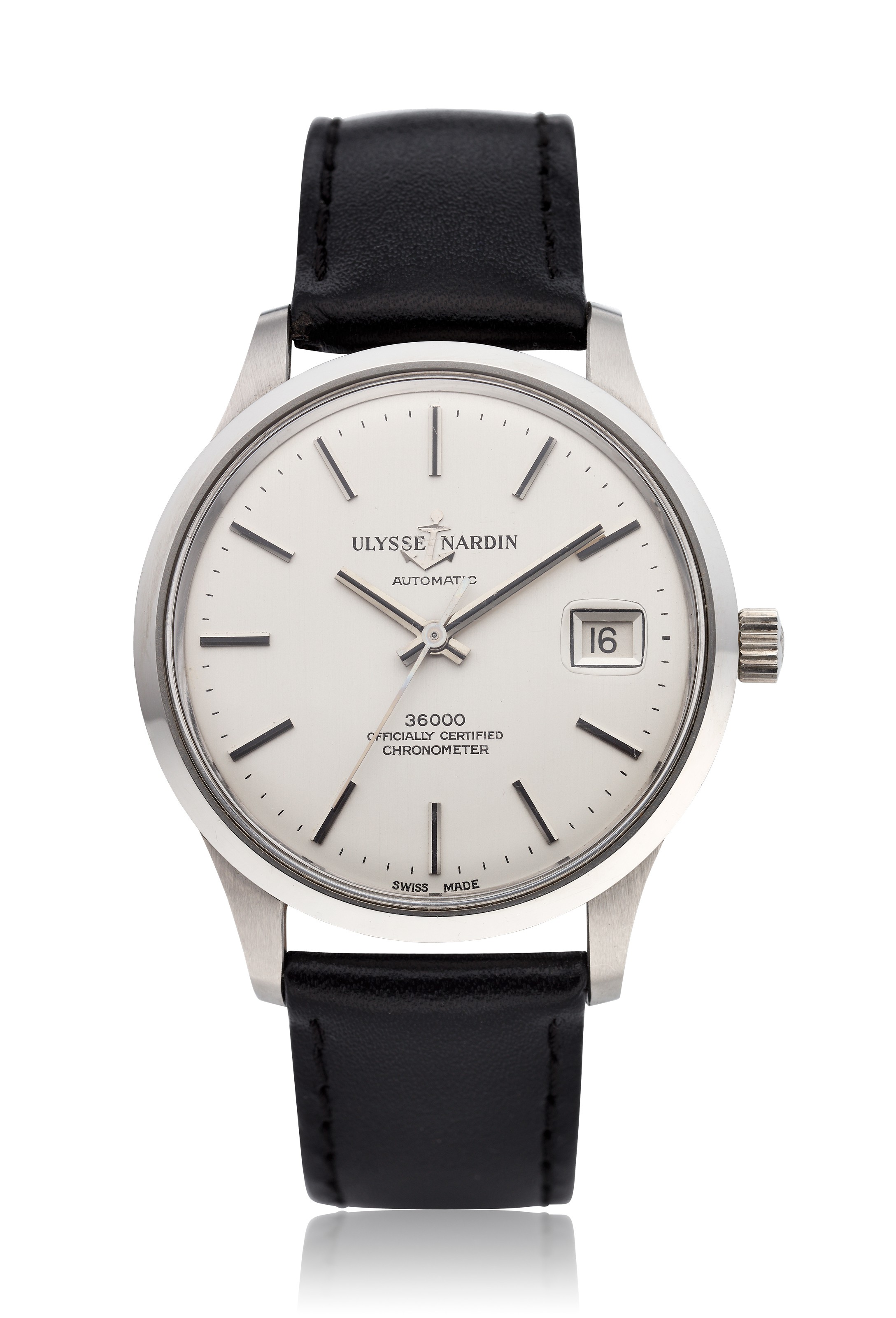 ULYSSE NARDIN, STEEL 36000 CHRONOMETER 