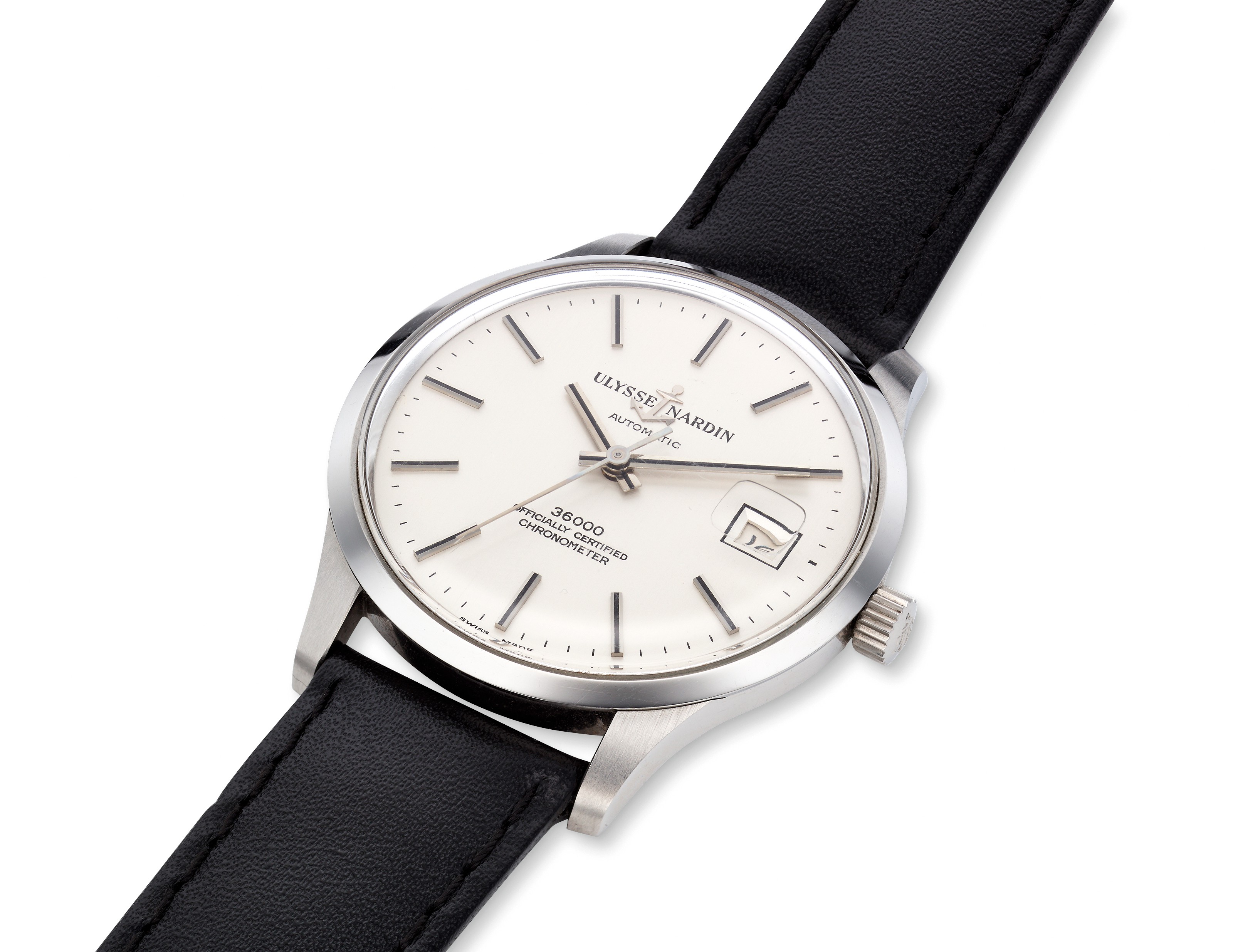 ULYSSE NARDIN, STEEL 36000 CHRONOMETER 