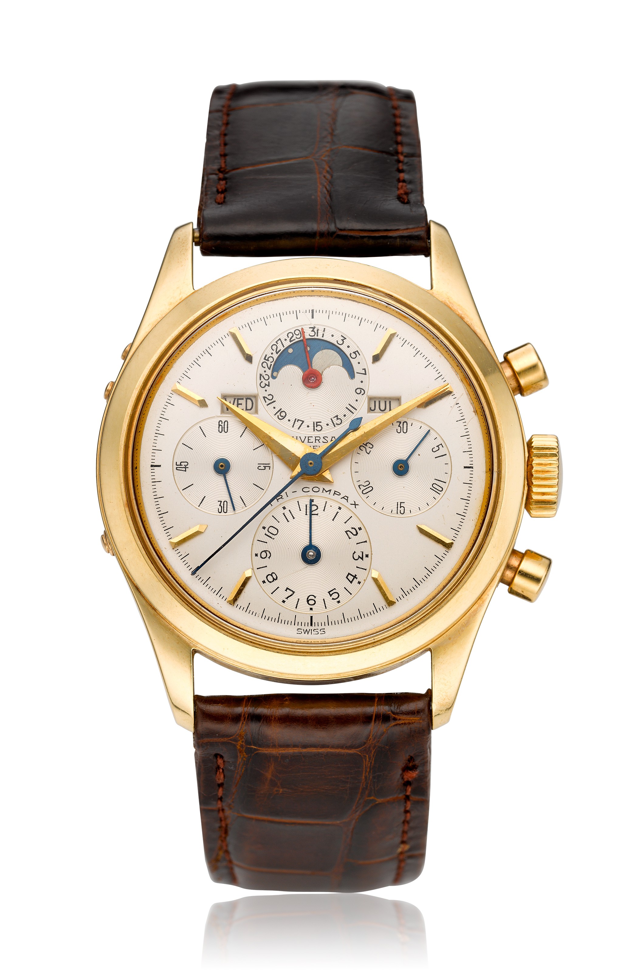 UNIVERSAL GENEVE, 14K REF. 522100/1, Christie’s