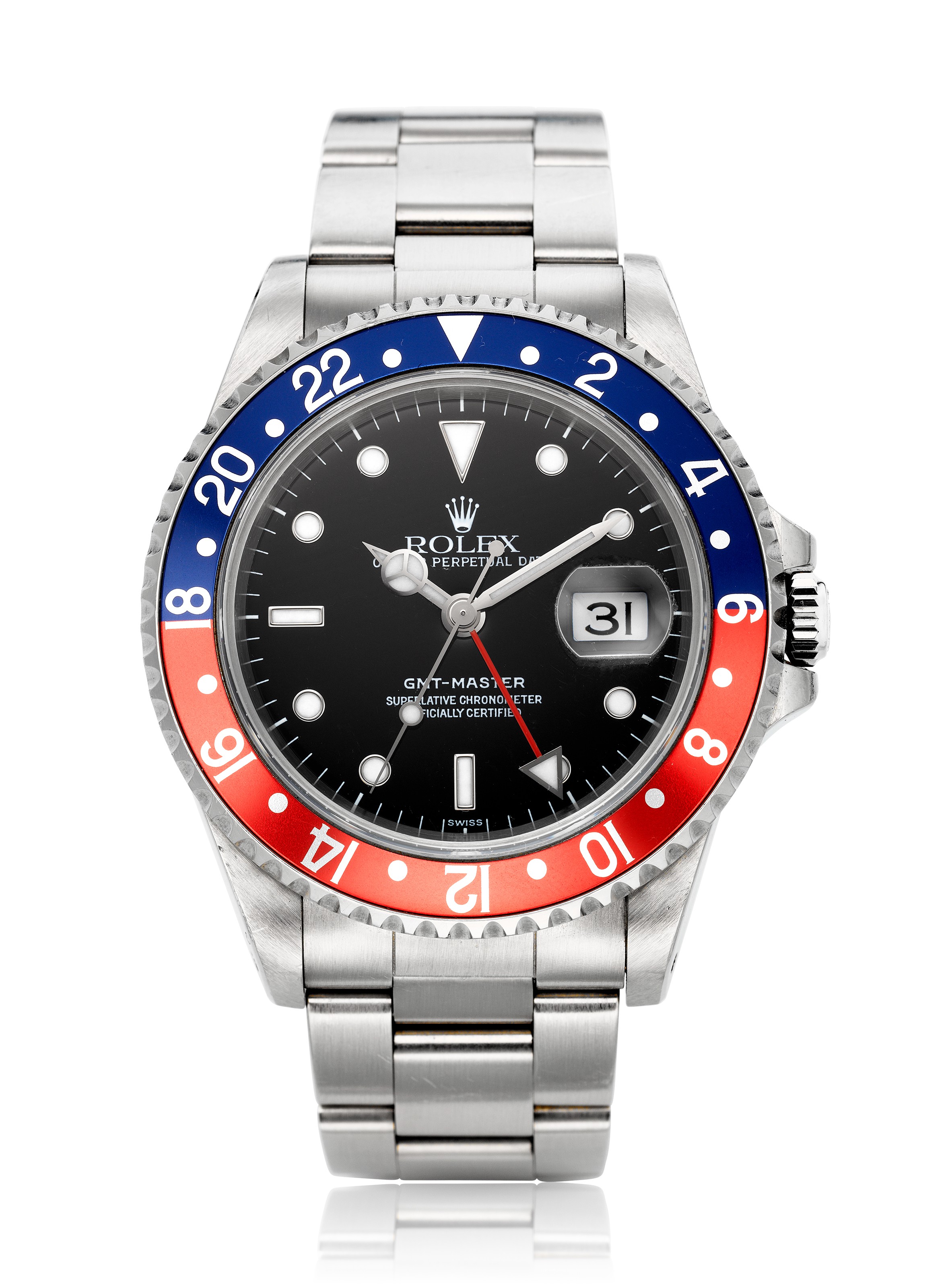 rolex gmt swiss only dial