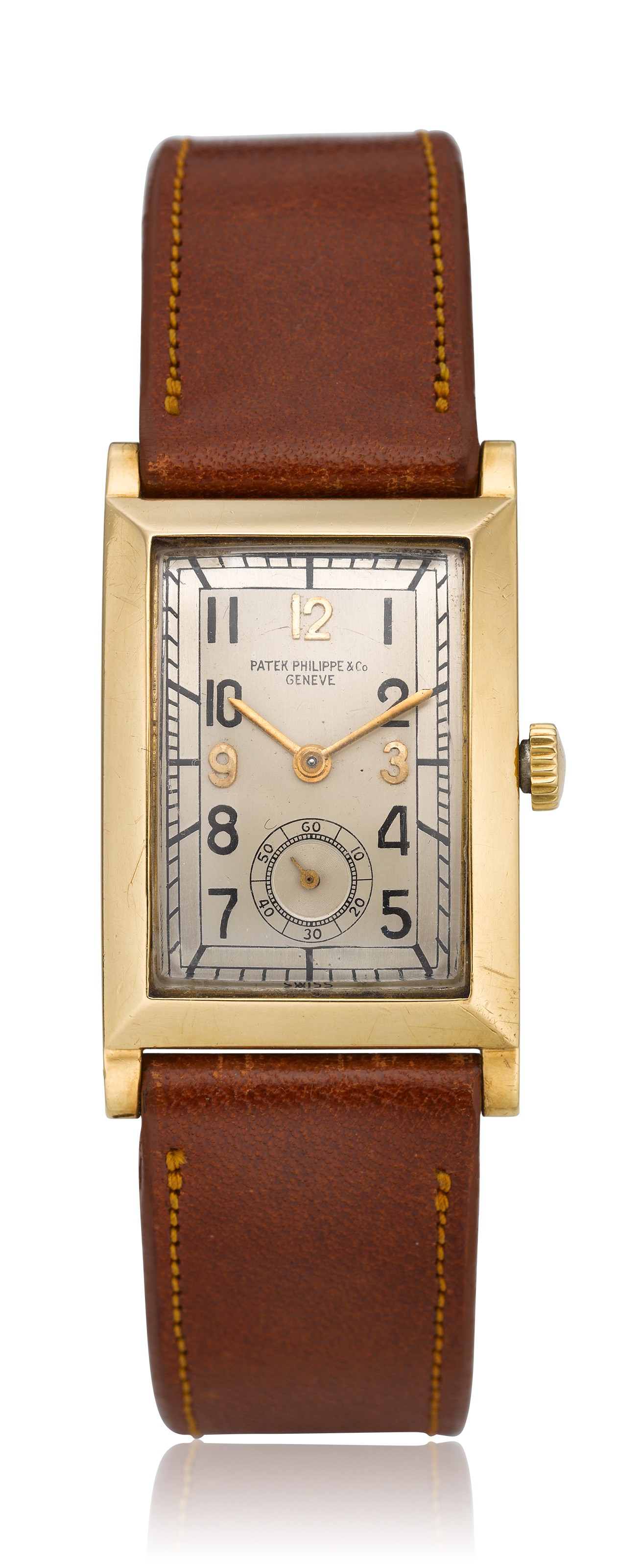 PATEK PHILIPPE, 18K RECTANGULAR WATCH, REF. 432, | Christie’s