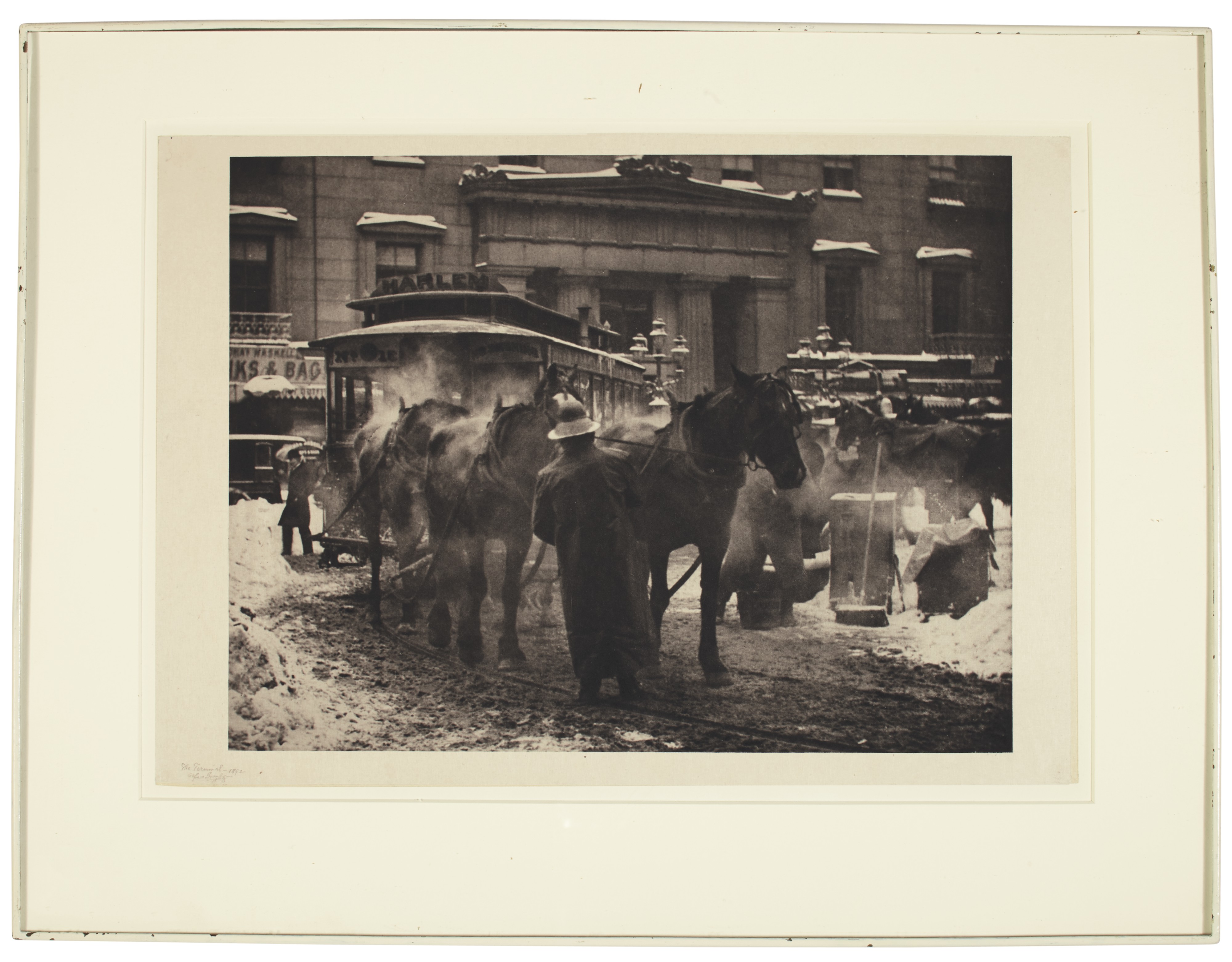 ALFRED STIEGLITZ (18641946) , The Terminal, New York, 1893 Christie's
