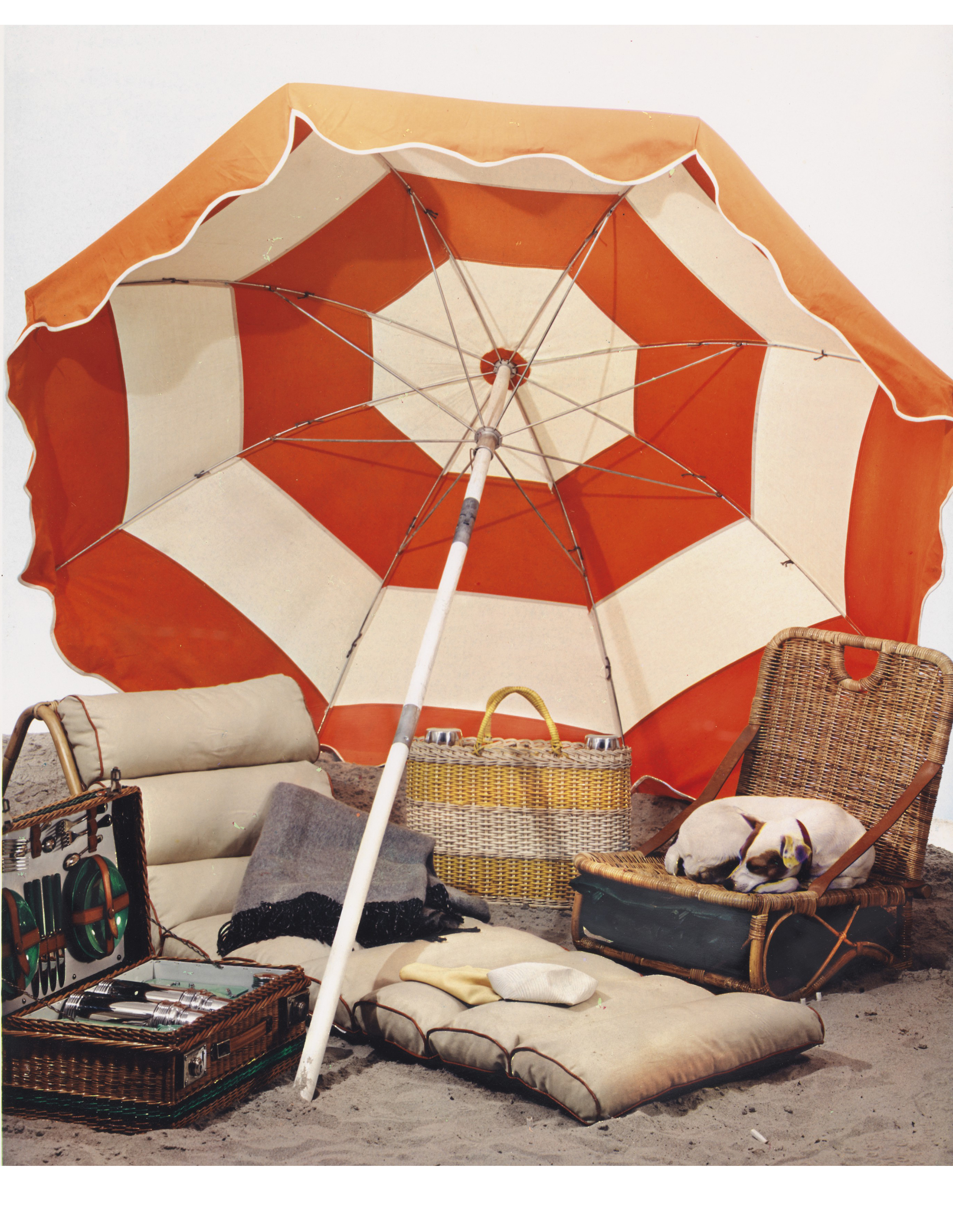 PAUL OUTERBRIDGE JR. (1896–1958), Untitled (Beach equipment