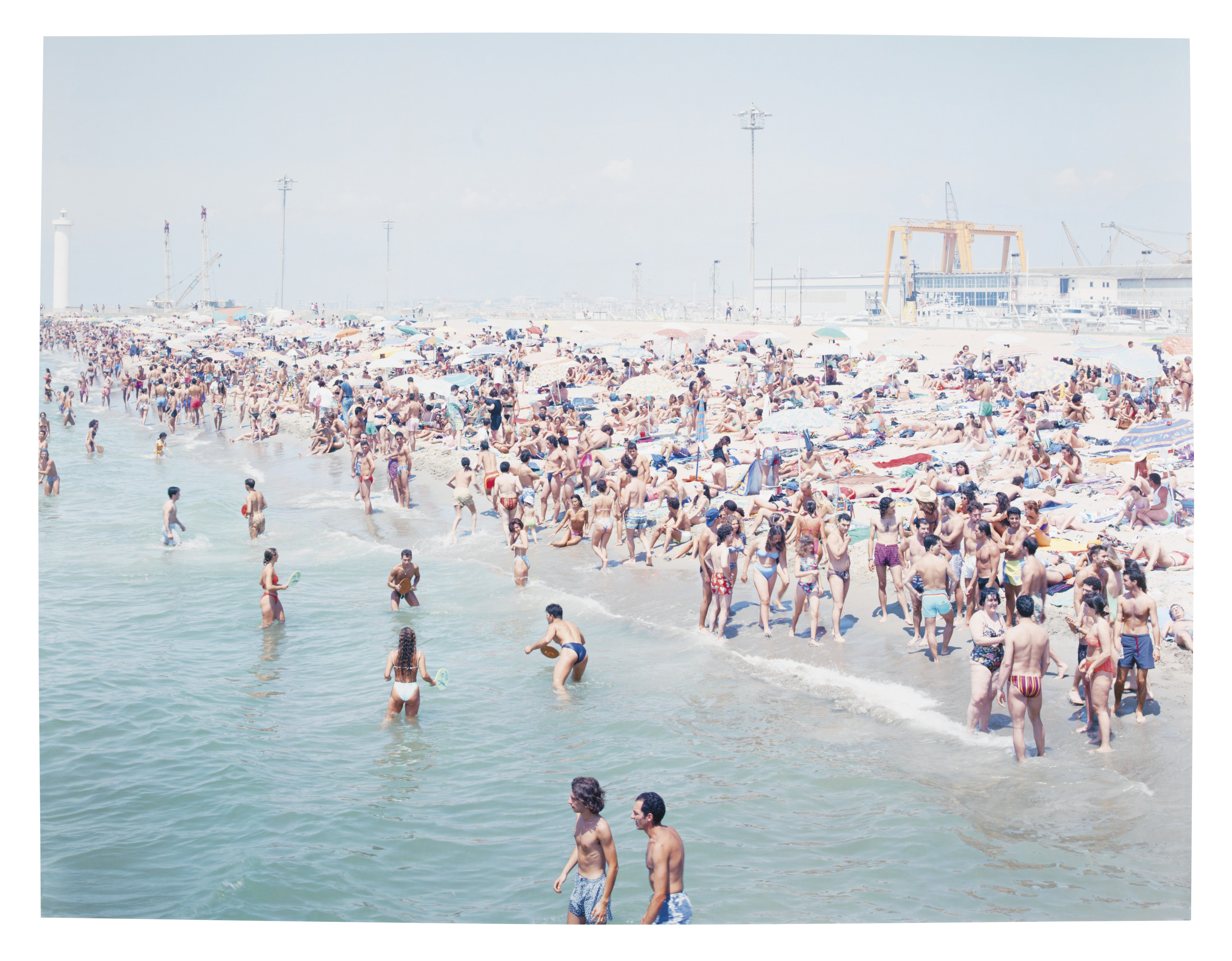 新品Massimo Vitali Landscape with Figures MASSIMO VITALI (B. 1944