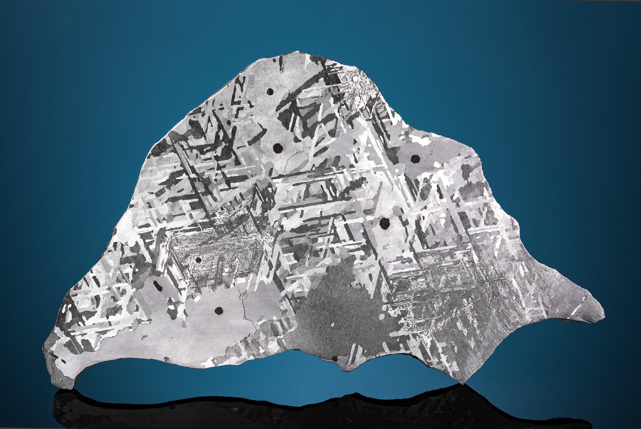 meteorite slices