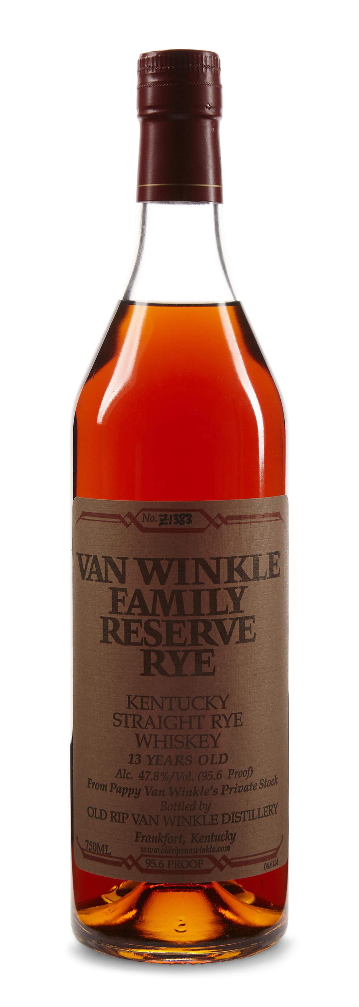 Pappy Van Winkle's Family Reserve, 13Year Kentucky Straight Bourbon