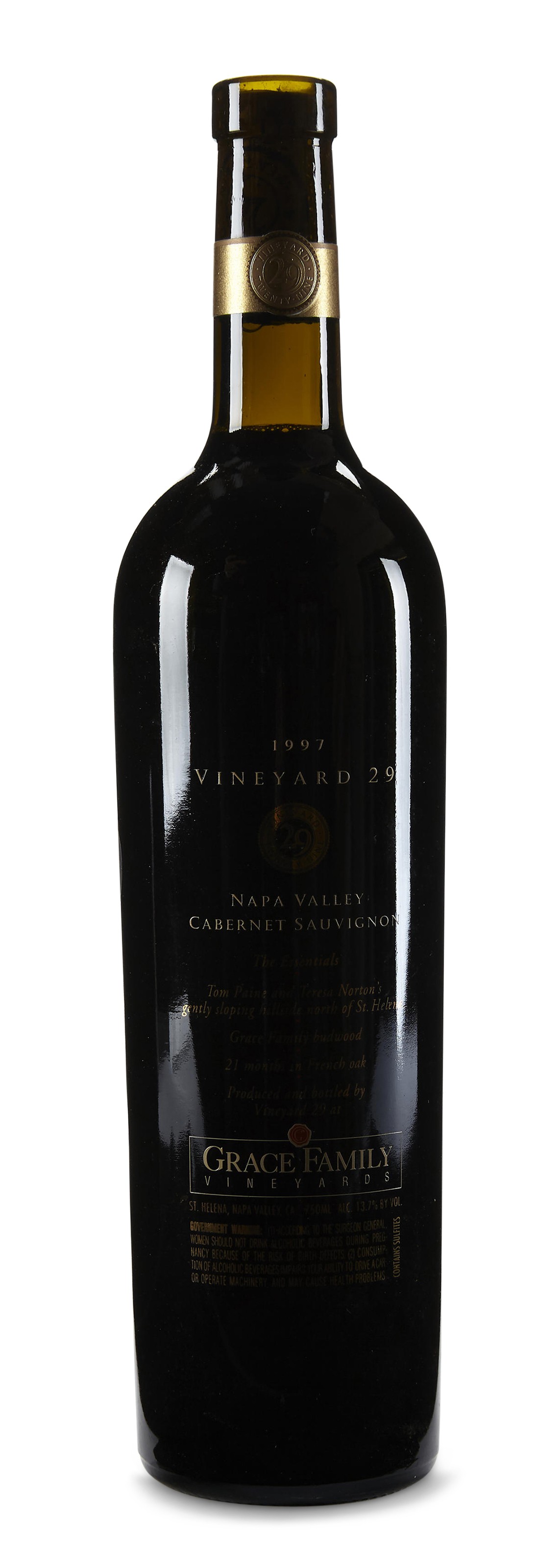 Grace Family, Cabernet Sauvignon 1997, 1998 & 2003, Grace Family