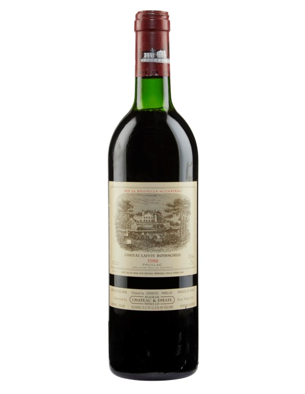 Château LafiteRothschild 1988, Pauillac, 1er cru classé Christie’s