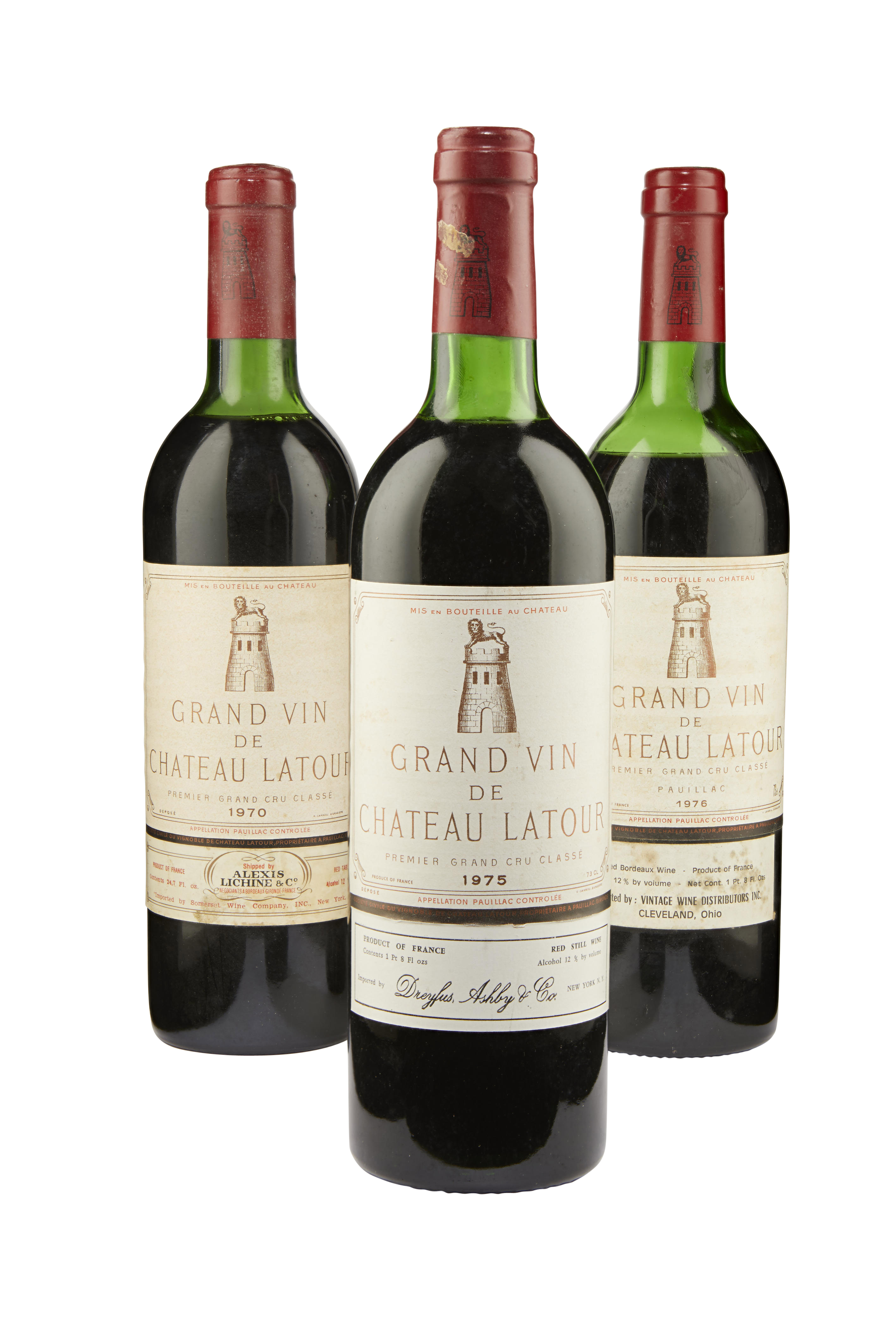 Château Latour 1970, 1975, and 1976, | Christie's