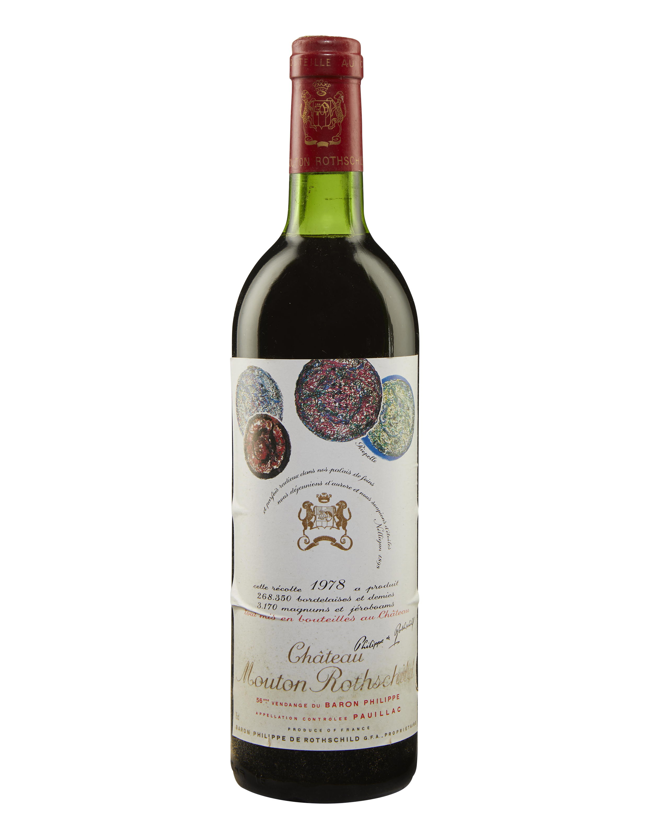 Château Mouton-Rothschild 1978, Pauillac, 1er cru classé | Christie’s