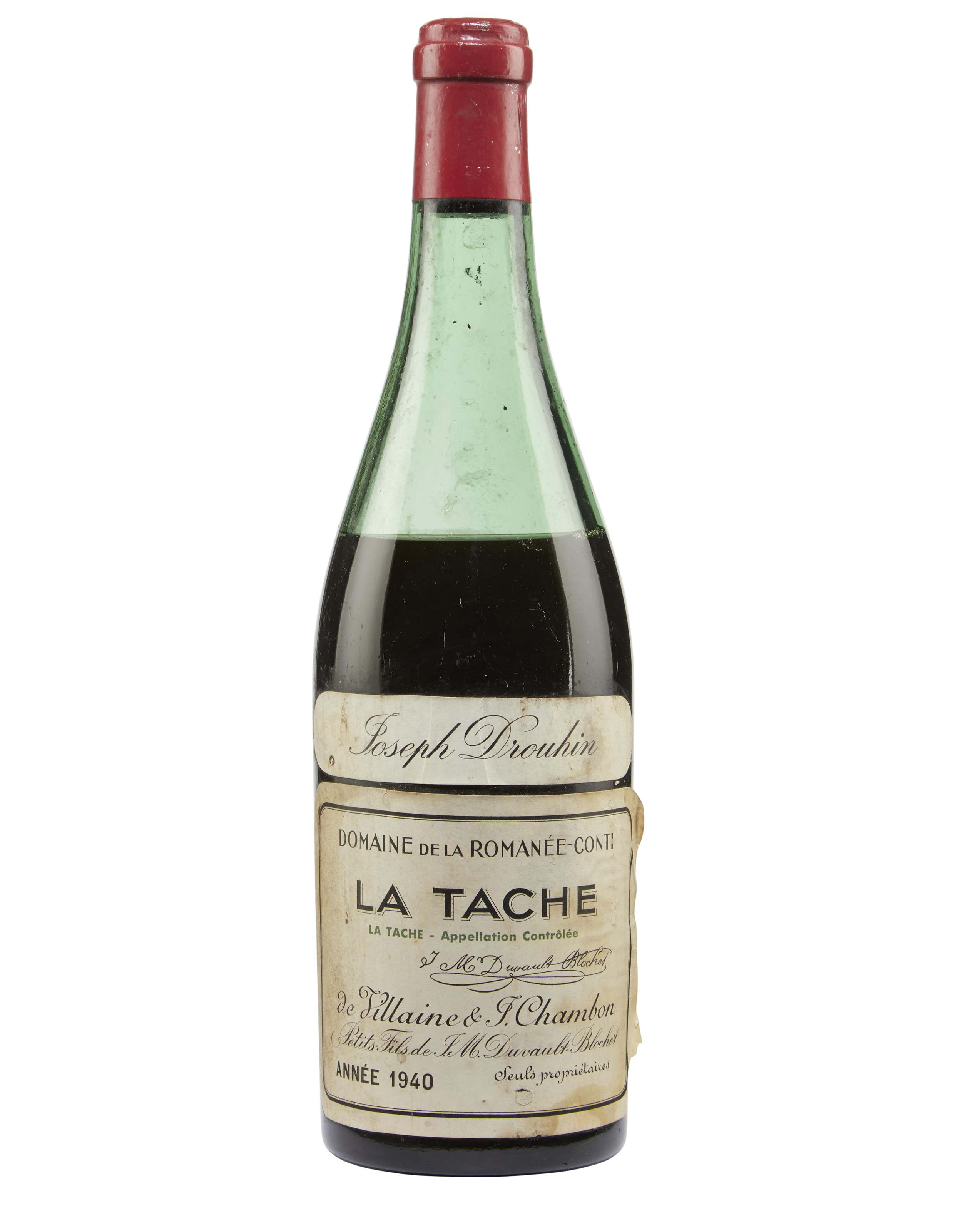 Domaine de la Romanée-Conti, La Tâche 1940, Grand Cru, Côte de