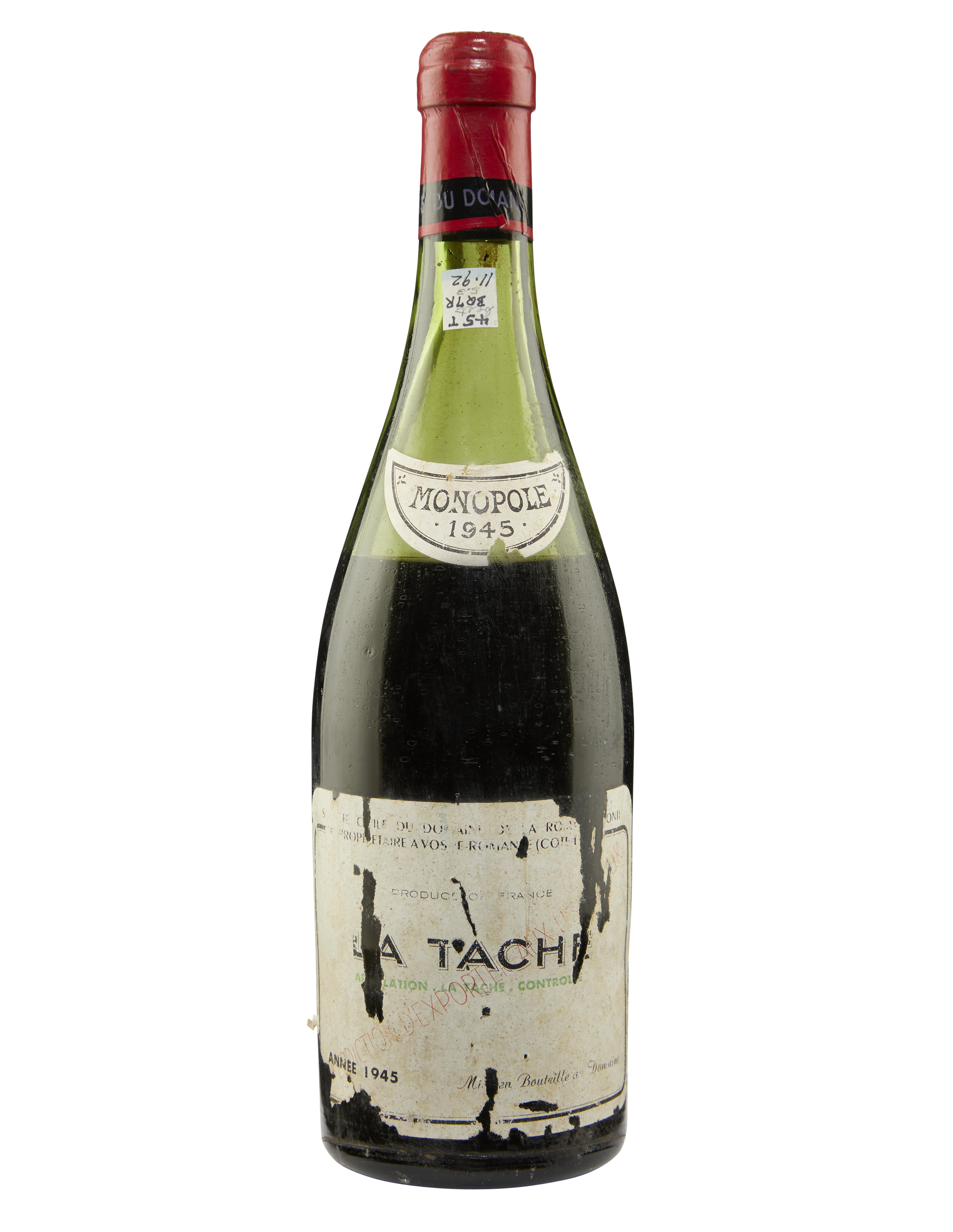 Domaine de la Romanée-Conti, La Tâche 1945, Grand Cru, Côte de