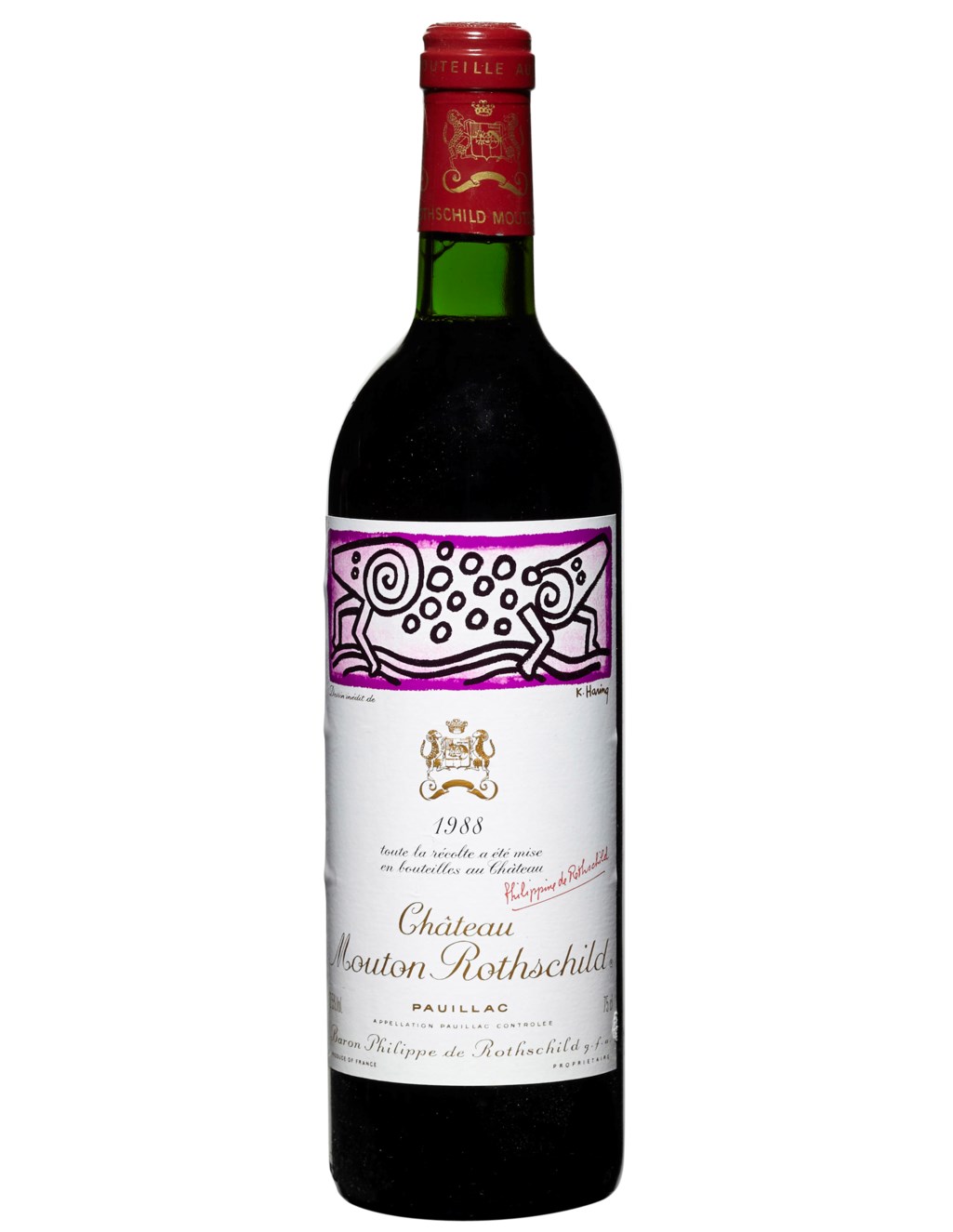 Château MoutonRothschild 1988, Pauillac, 1er cru classé Christie’s