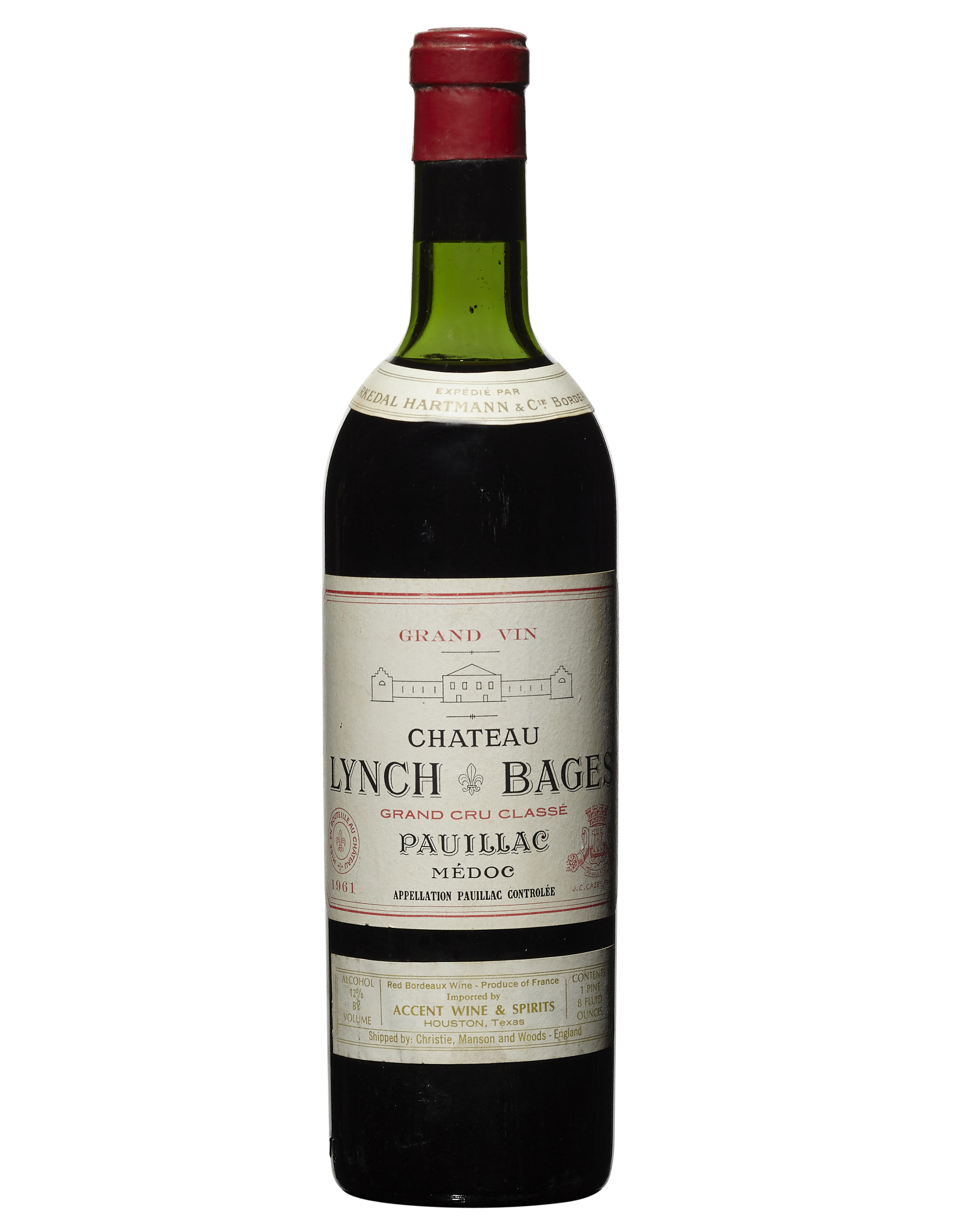 Château Lynch-Bages 1961, Pauillac, 5ème cru classé | Christie’s