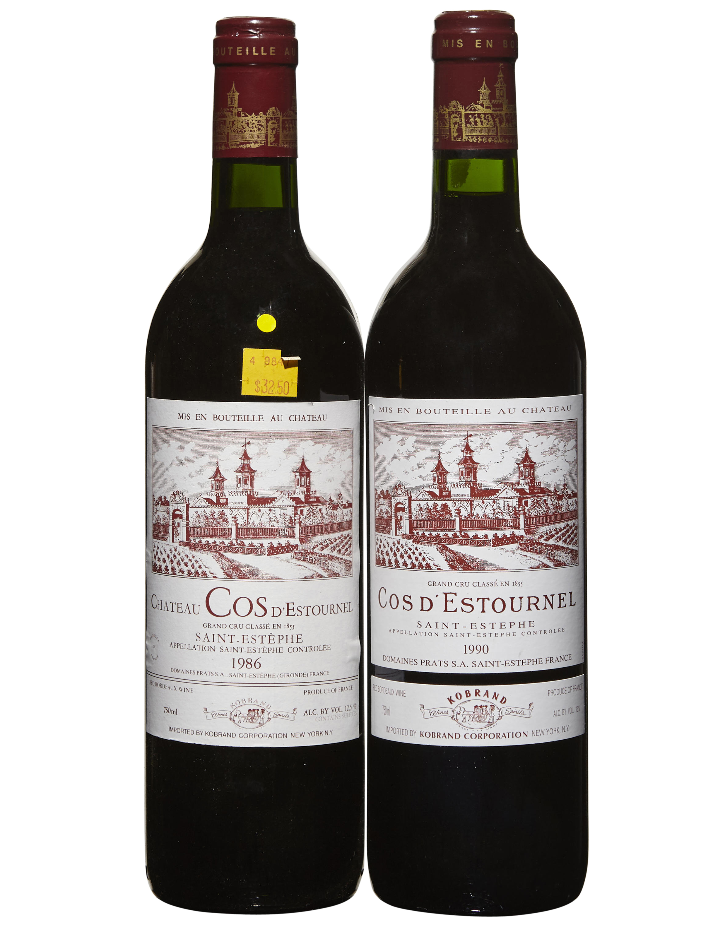 Étiquette De Vin - Château Cos D'Estournel 1979 - Saint-Estèphe Grand Cru Classé - France