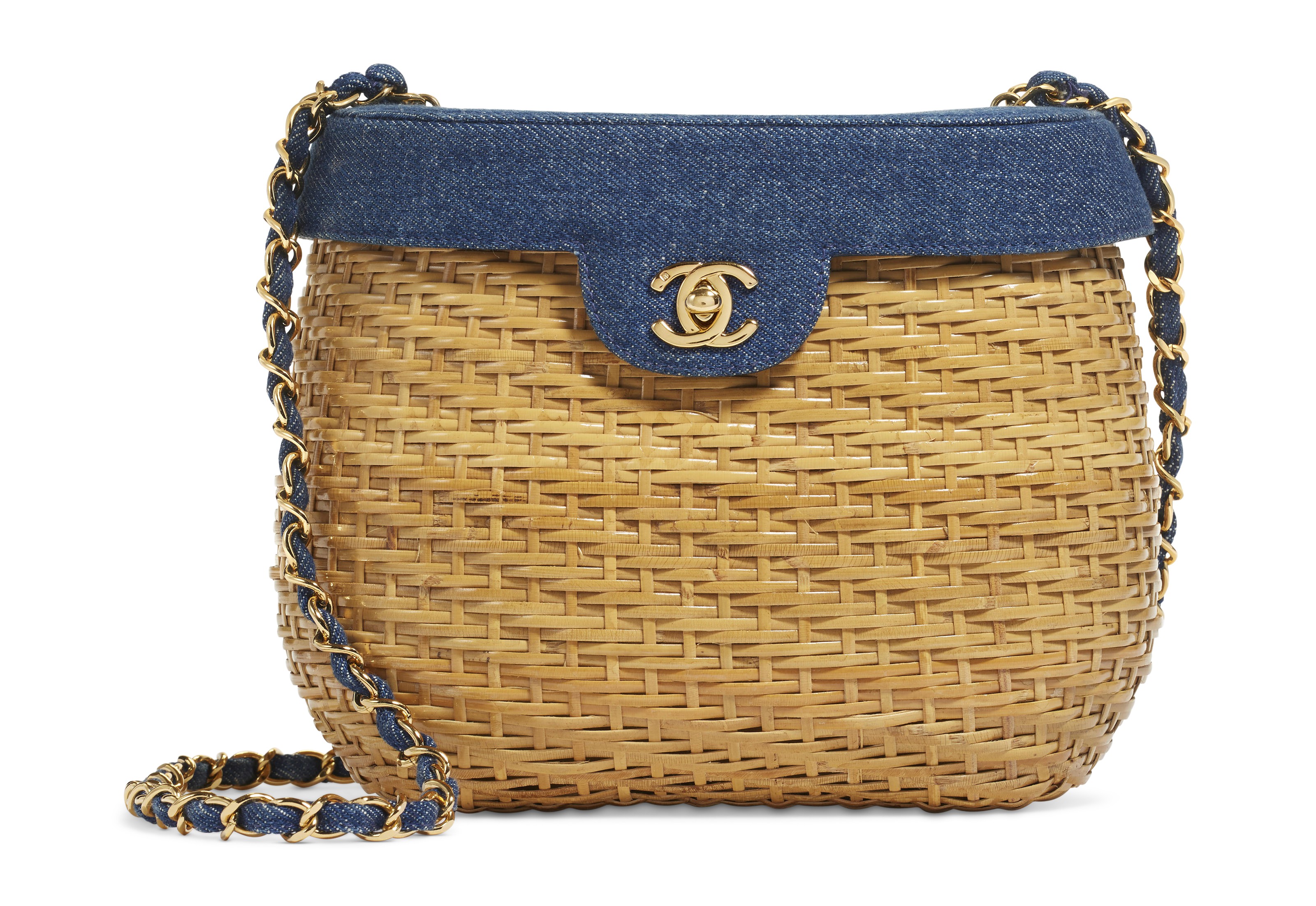 A NAVY LAMBSKIN LEATHER JUMBO DOUBLE FLAP BAG WITH SILVER HARDWARE