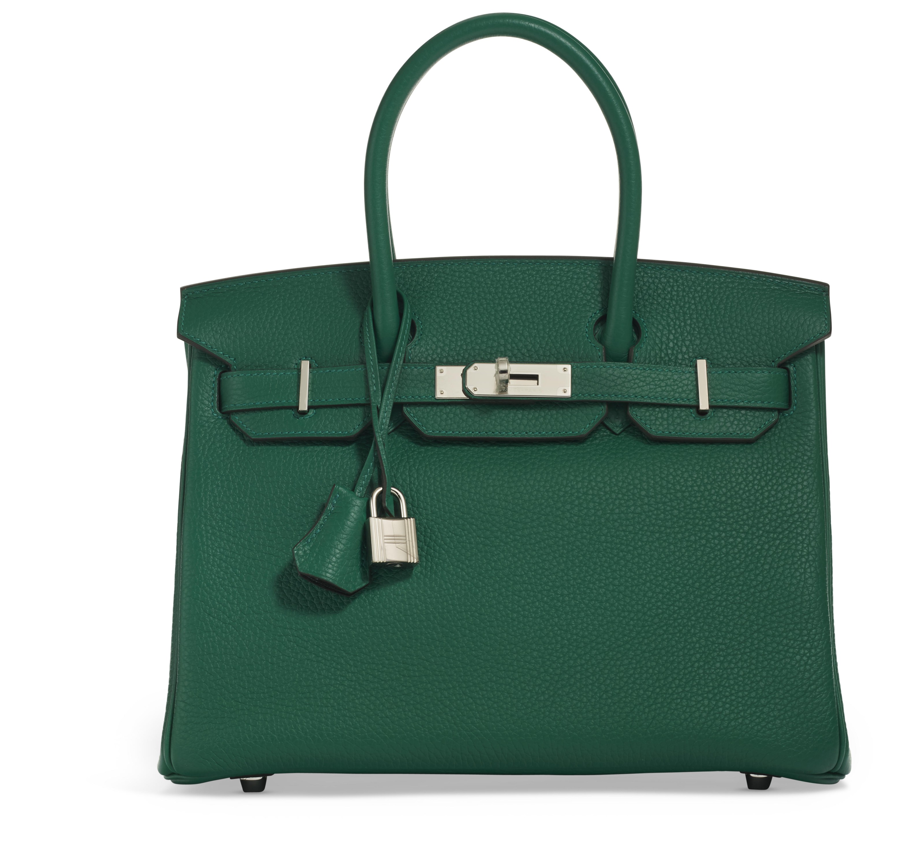 A LIMITED EDITION VERT VERTIGO VERT FONCE CLEMENCE LEATHER VERSO BIRKIN 30 WITH PALLADIUM HARDWARE HERMES 2017 Christie s