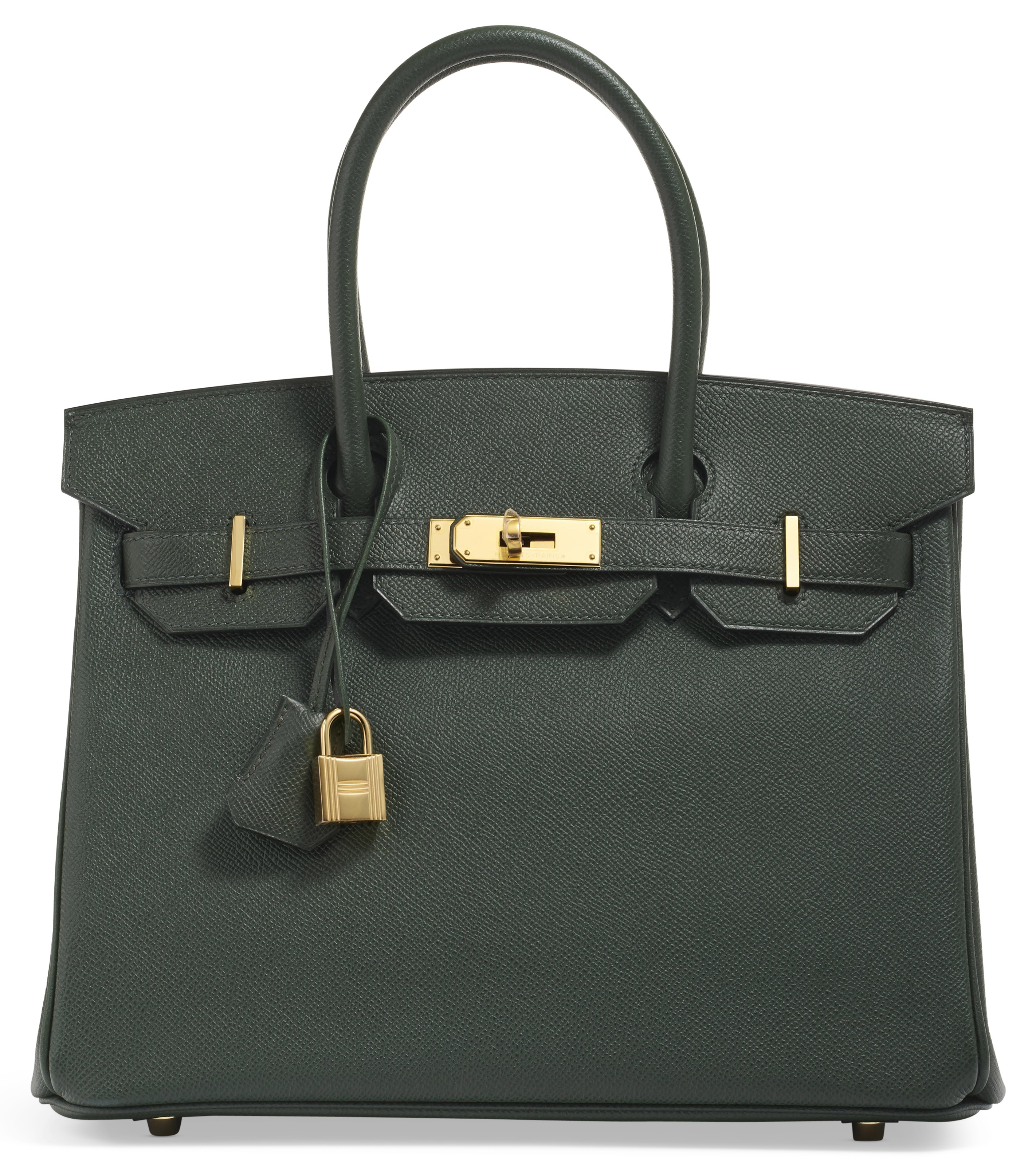 A LIMITED EDITION MATTE VERT CYPRÈS ALLIGATOR & TOGO LEATHER TOUCH