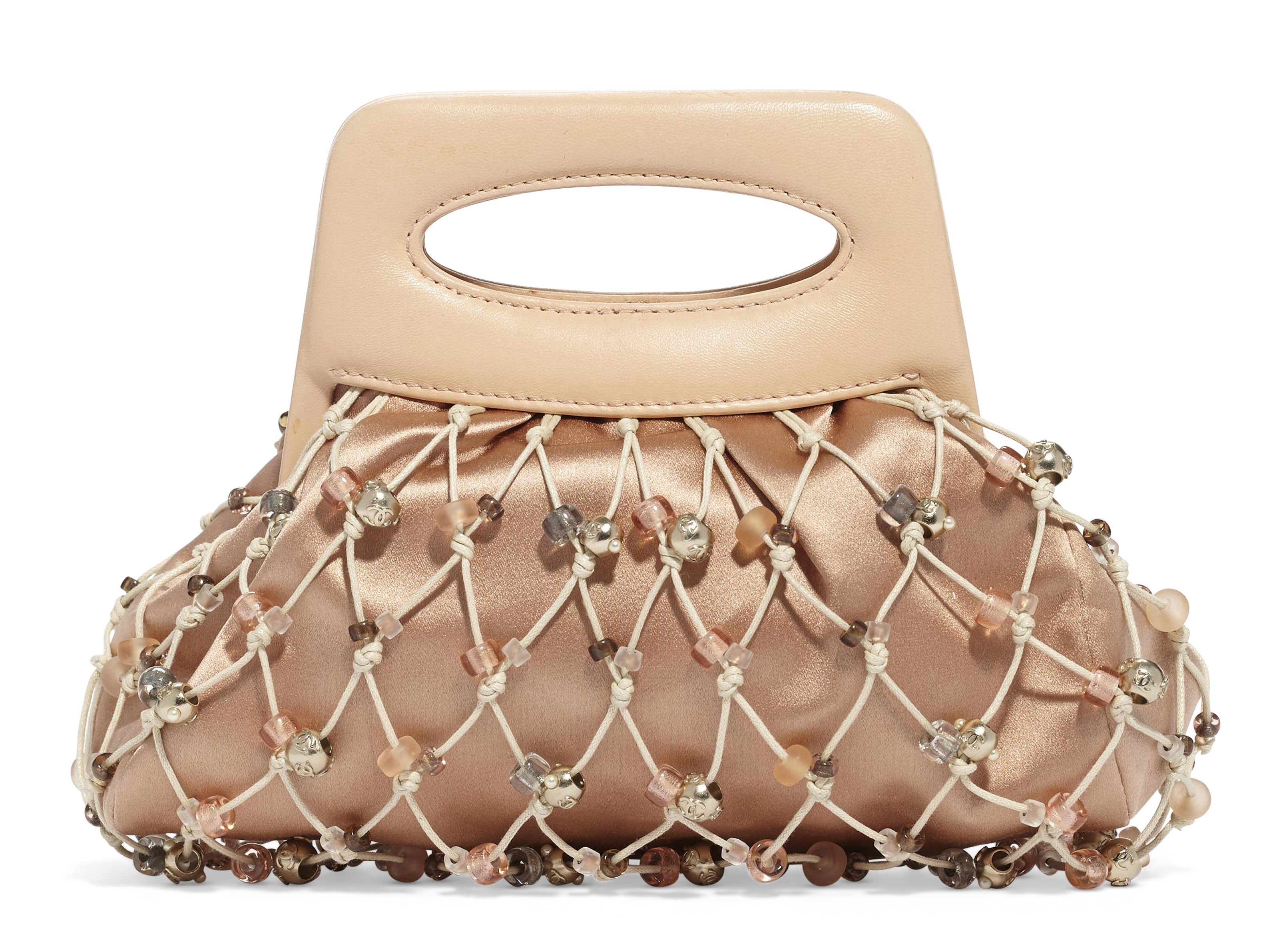 Beaded best sale chanel bag