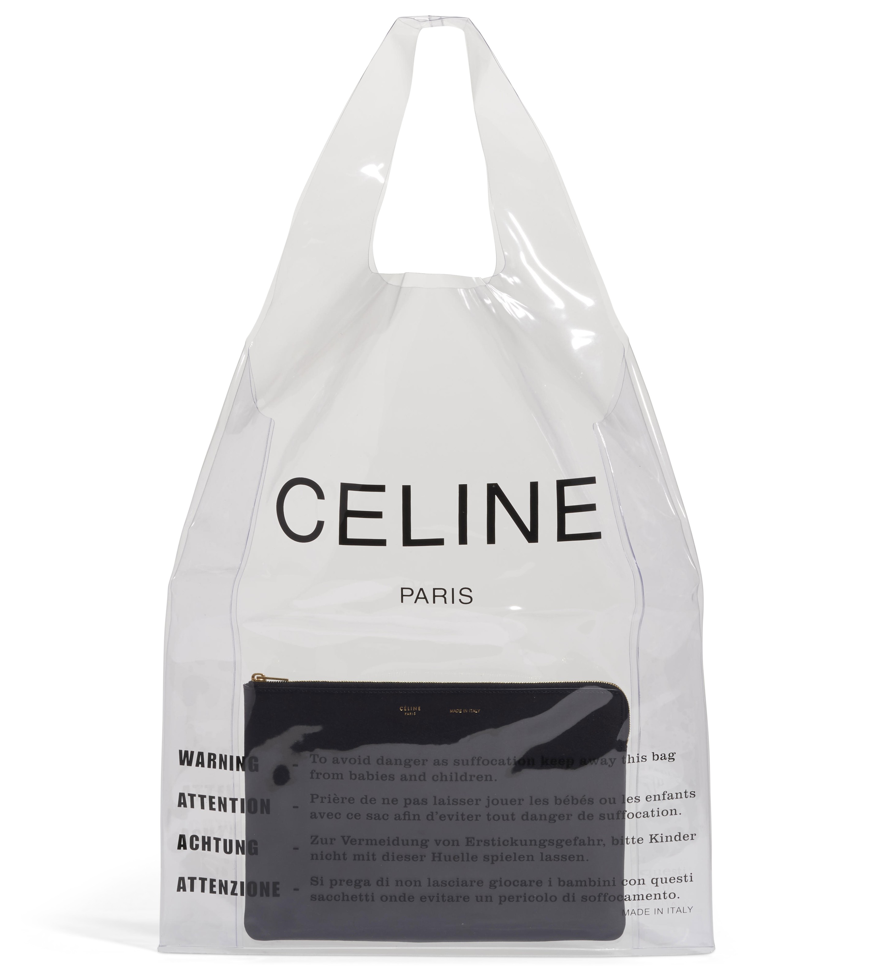 Clear 2025 celine bag