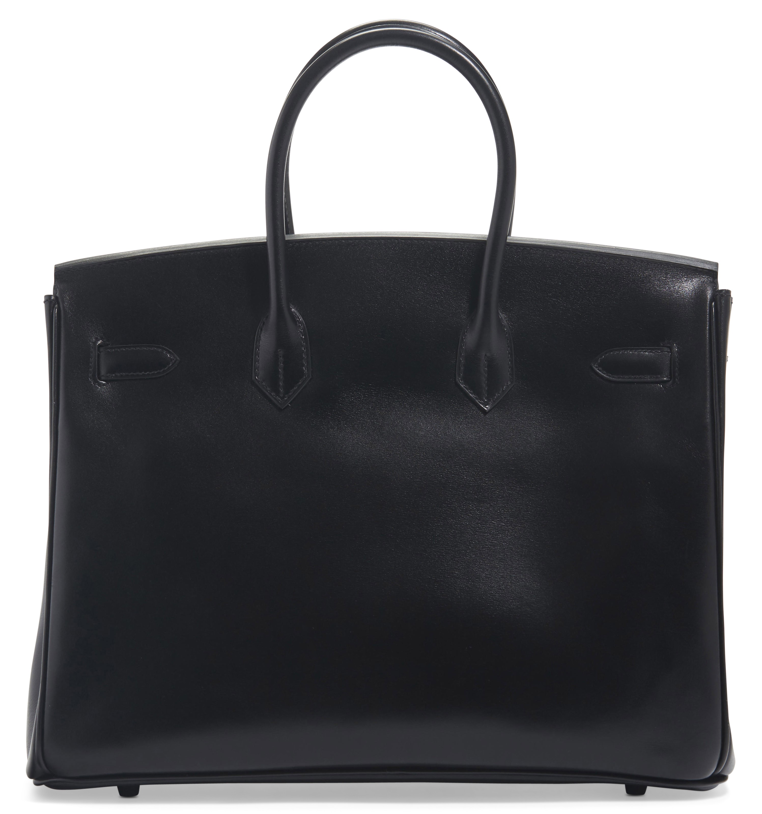 A LIMITED EDITION BLACK CALFBOX LEATHER SO BLACK