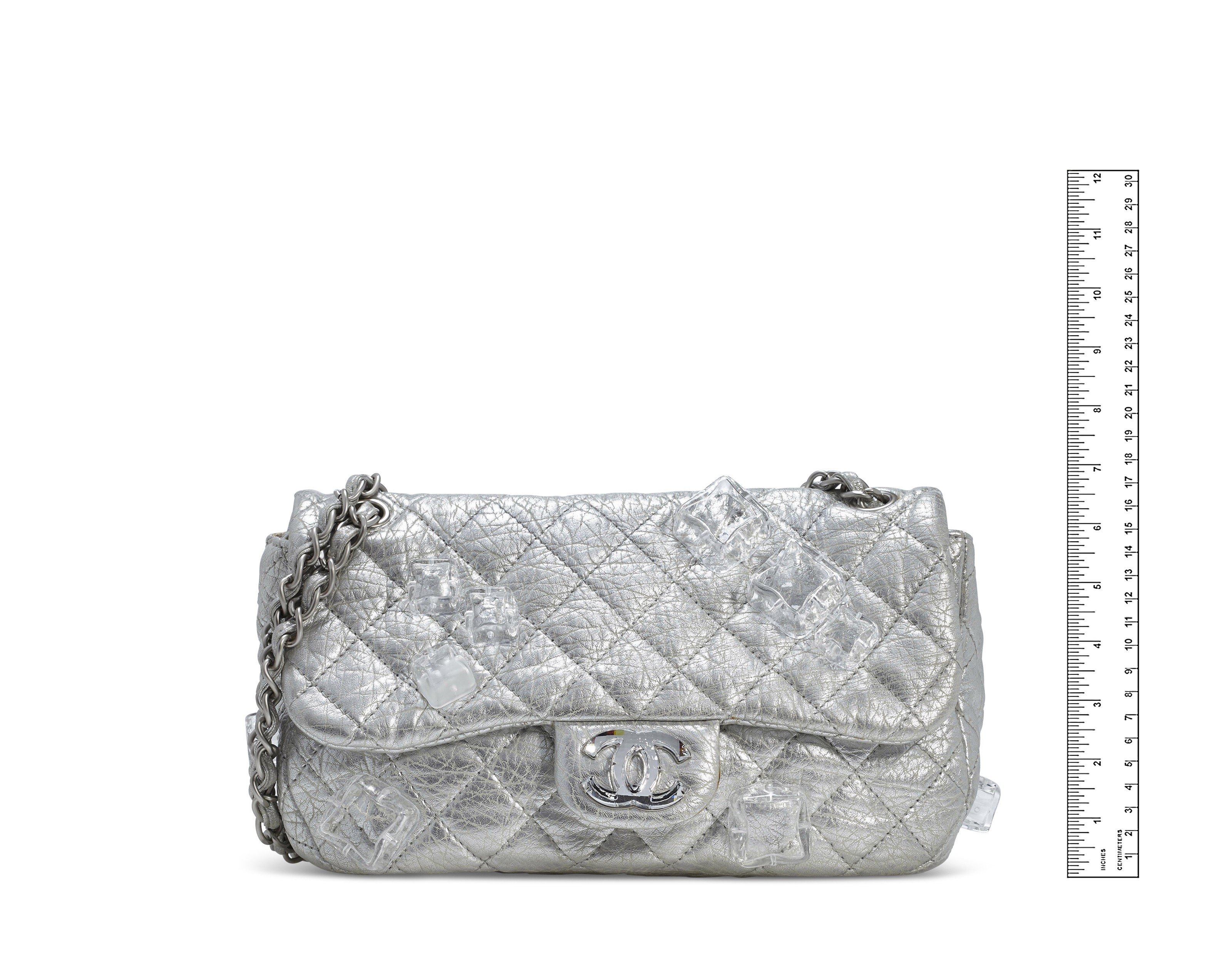 ★AMES-WORLDWIDE★RECTANGLE FLAP BAG SILVER★正規品/直送料込 ☆AMES-WORLDWIDE☆RECTANGLE FLAP BAG SILVER☆正規品/直送料込