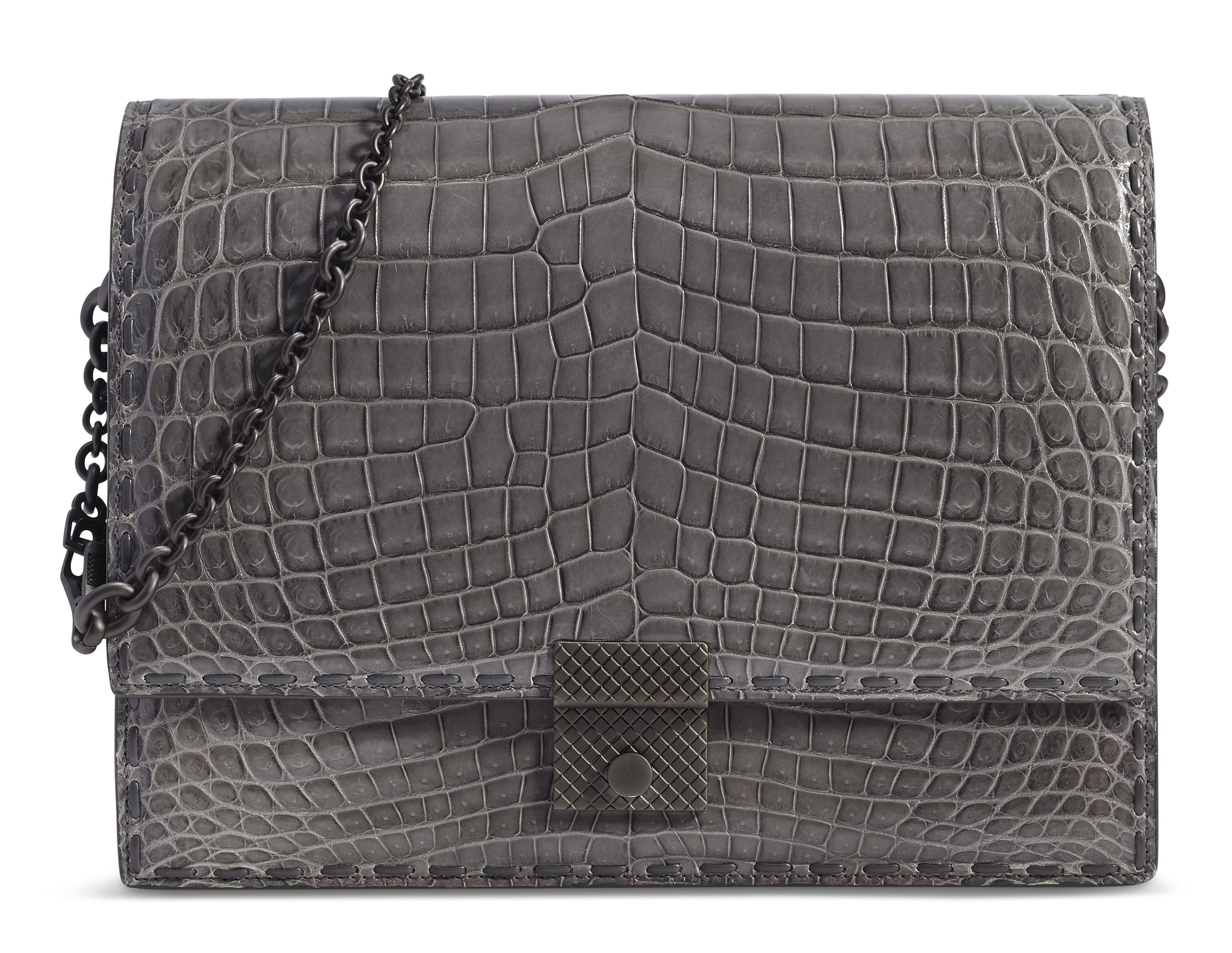 96 値下げ可能！！ LIC SILVER BAG 2928B Chanel Metallic Silver Quilted Calfskin Reissue Clutch