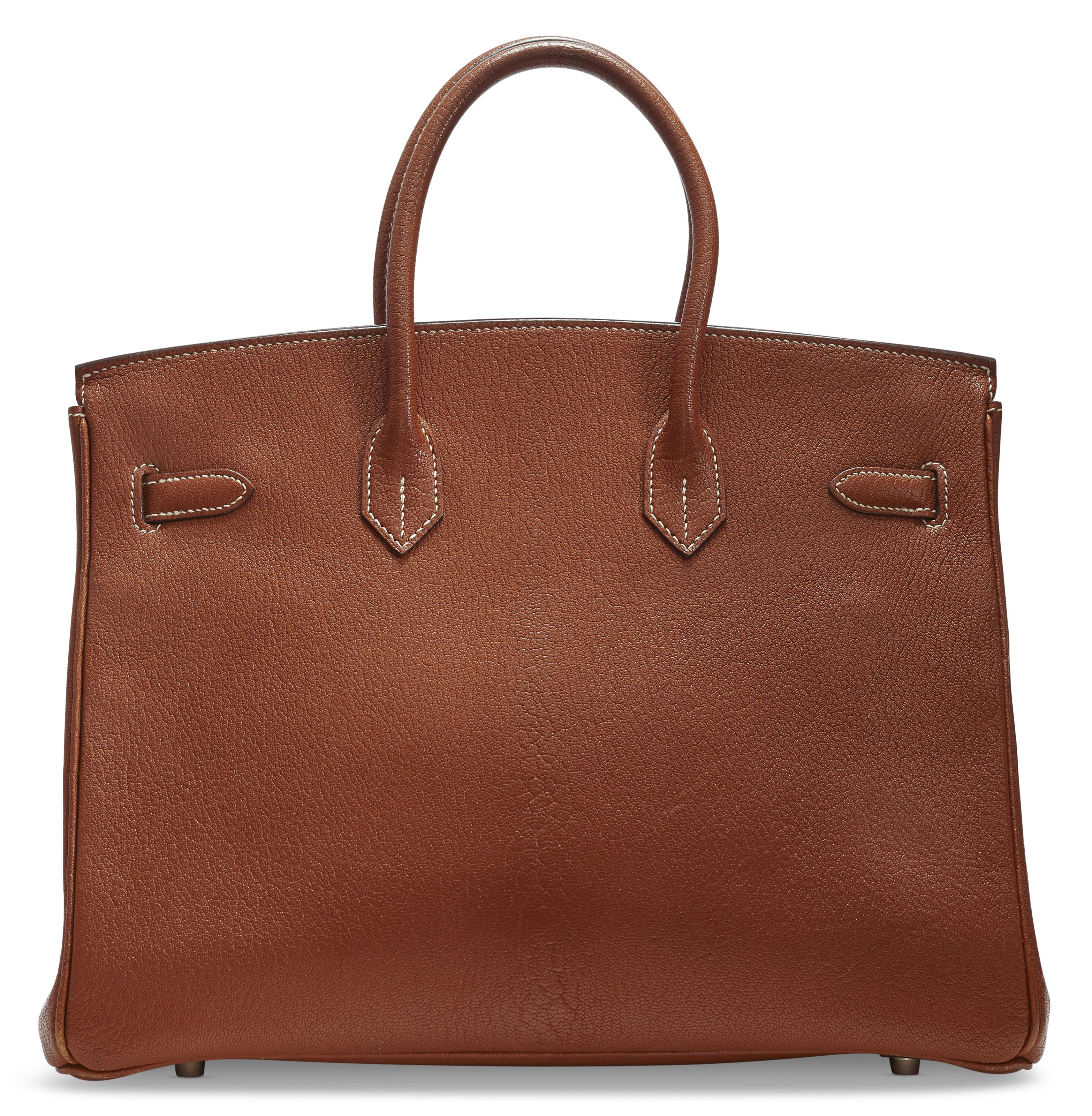AN ETRUSQUE CHEVRE LEATHER BIRKIN 35 WITH PALLADIUM HARDWARE HERMES 2004 Christie s