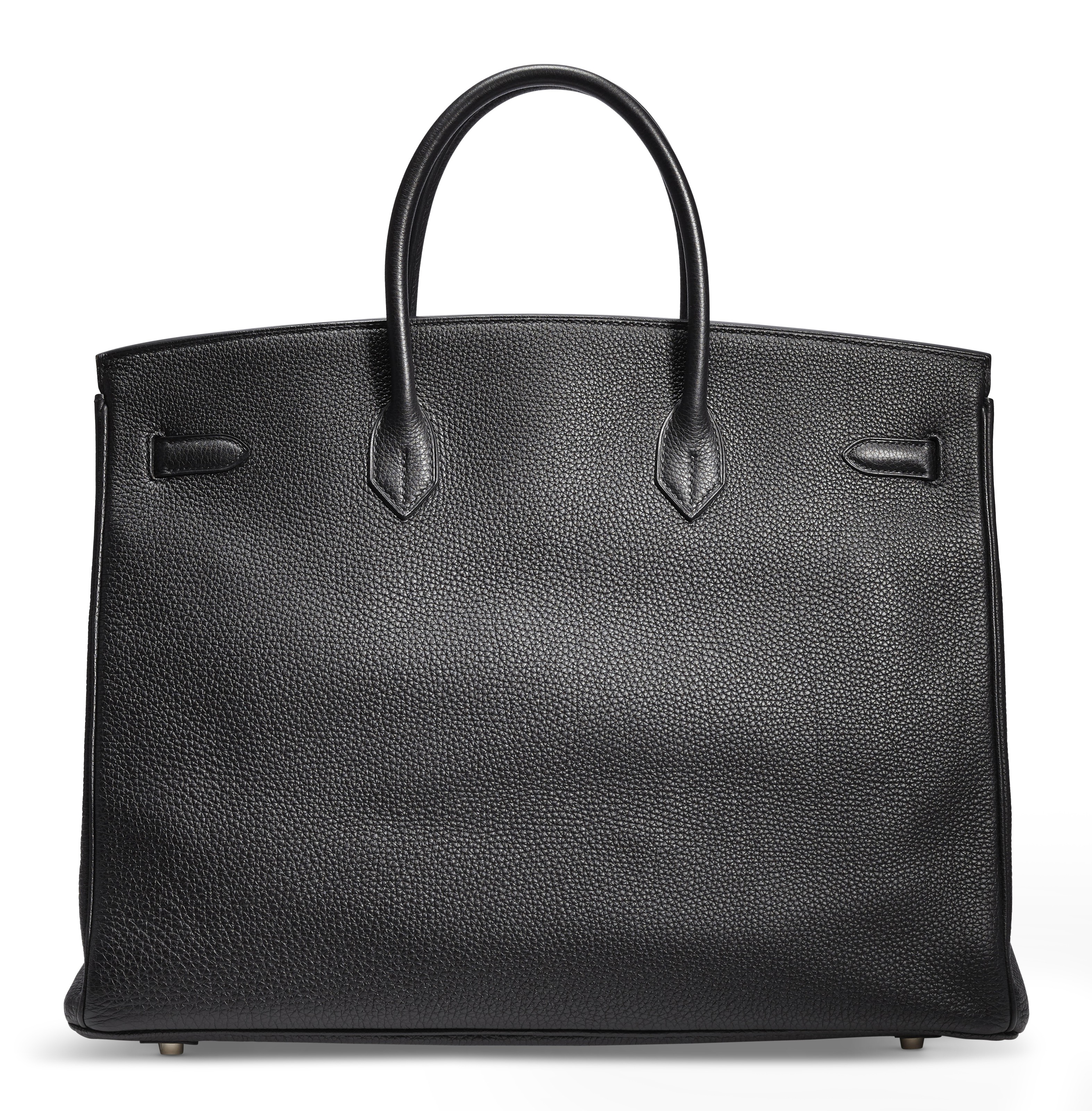 A BLACK TOGO LEATHER BIRKIN 40 WITH PALLADIUM HARDWARE, HERMÈS