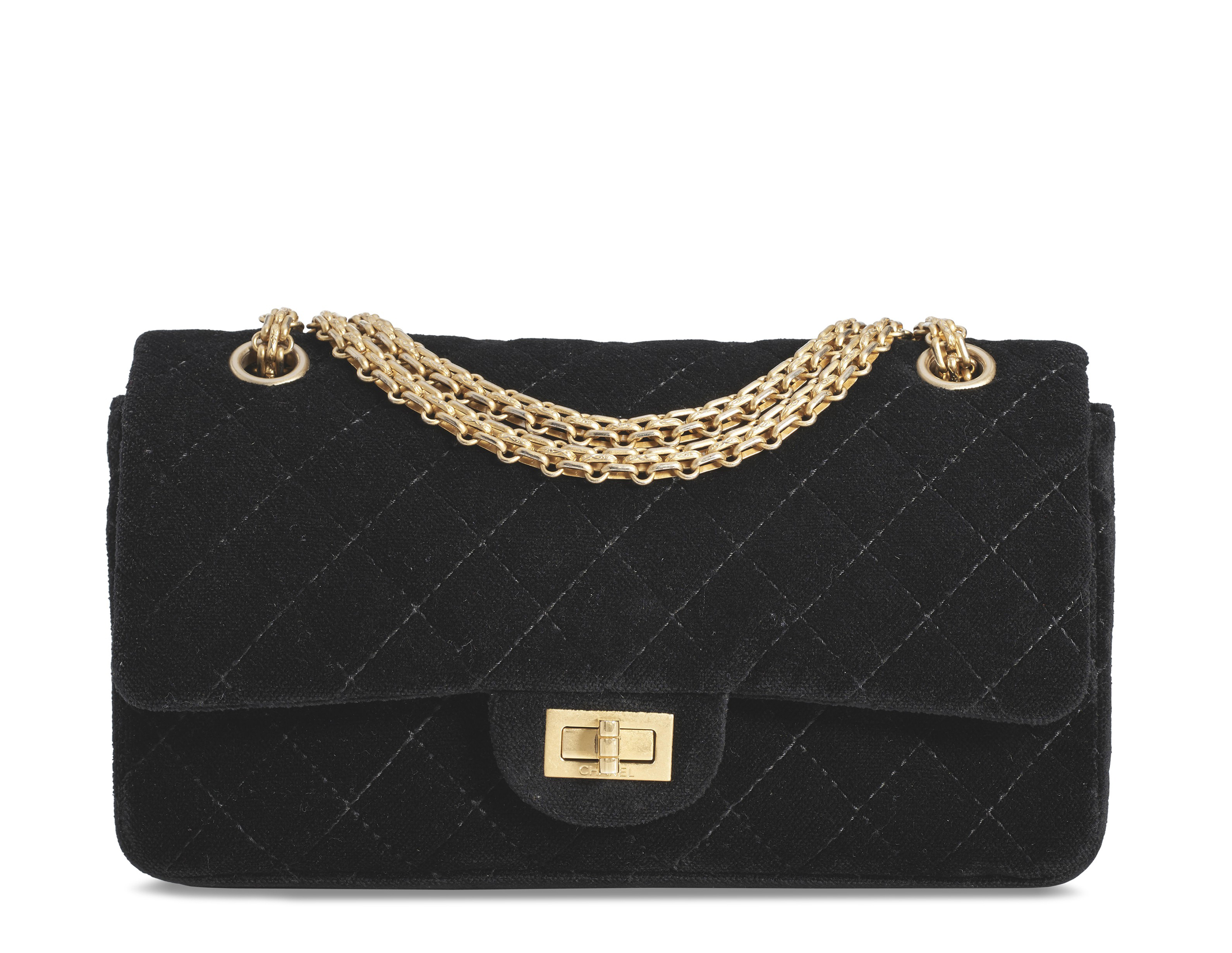Chanel hot sale 2.55 velvet