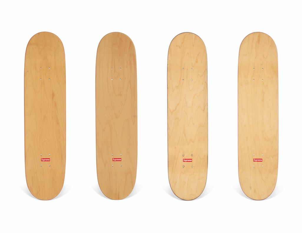 A Set Of Four Motion Logo Skateboards Supreme 1998 Christie S