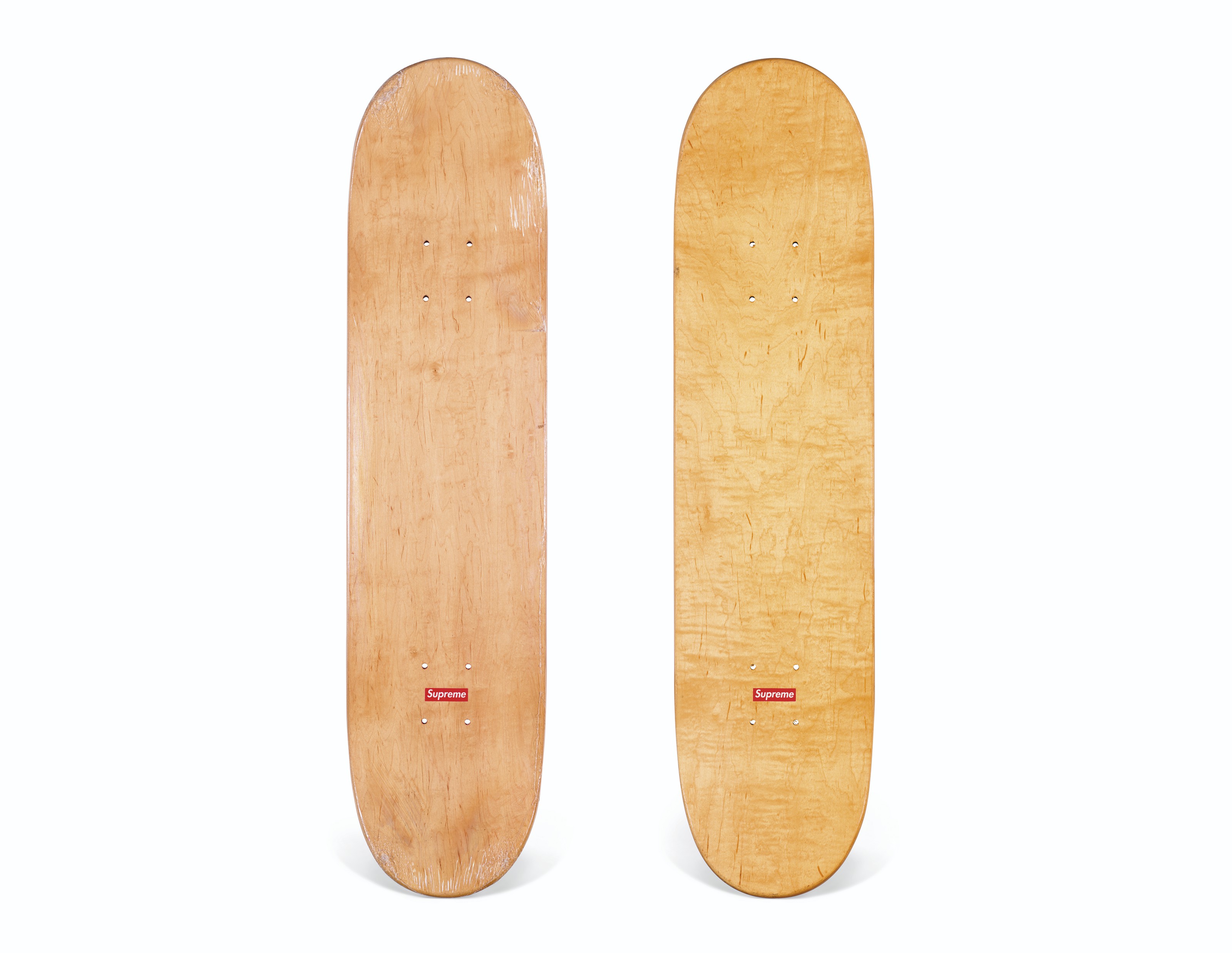 A SET OF TWO PAISLEY SKATEBOARDS, SUPREME, 2001 | Christie
