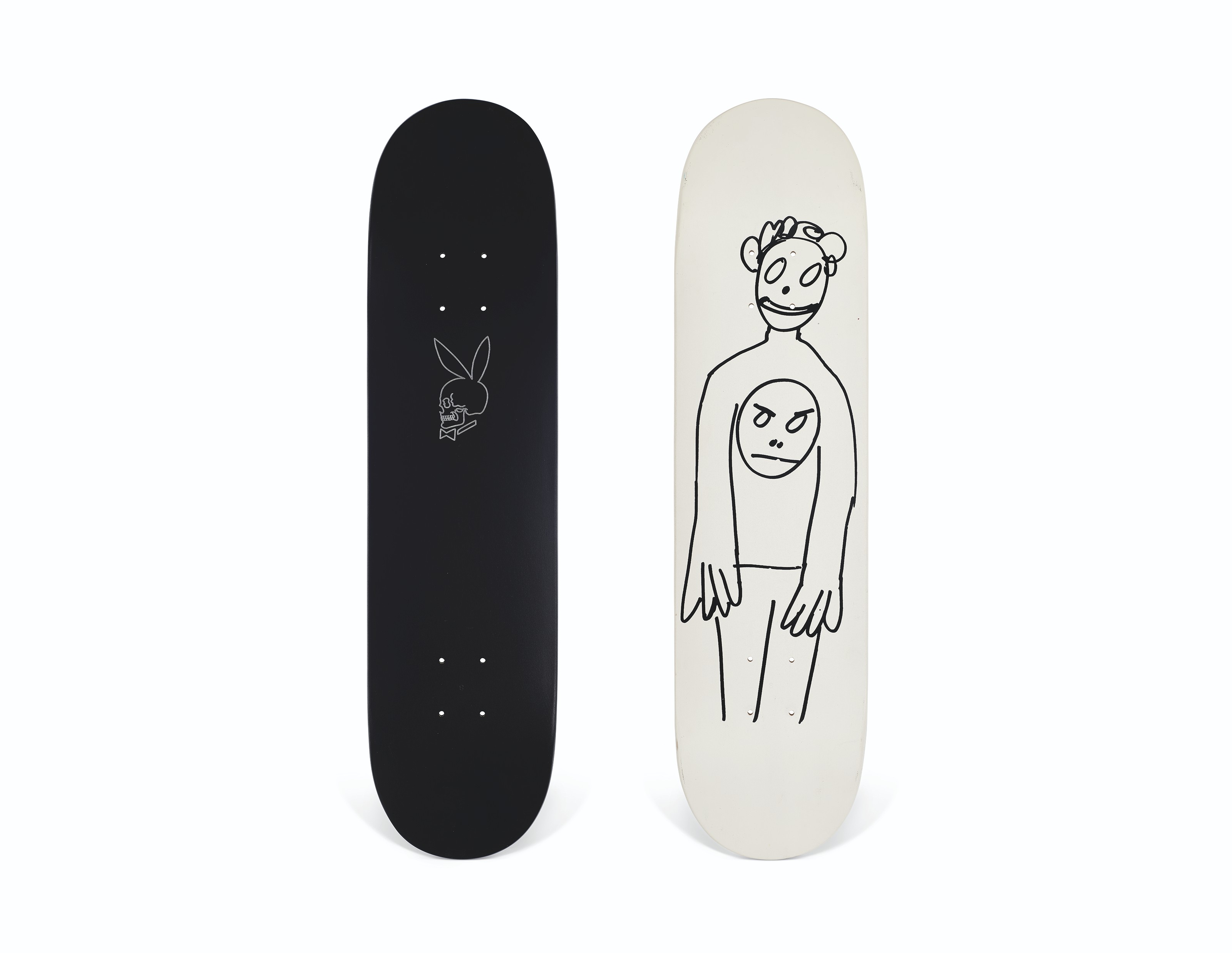 A SET OF TWO PAISLEY SKATEBOARDS, SUPREME, 2001 | Christie