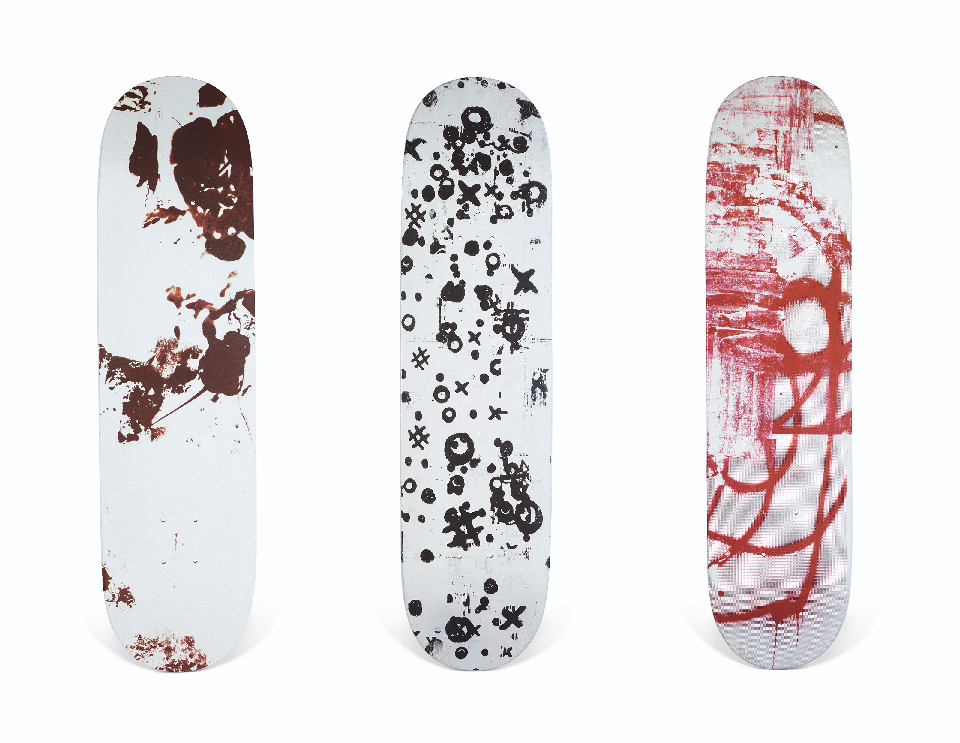 A SET OF THREE CHRISTOPHER WOOL