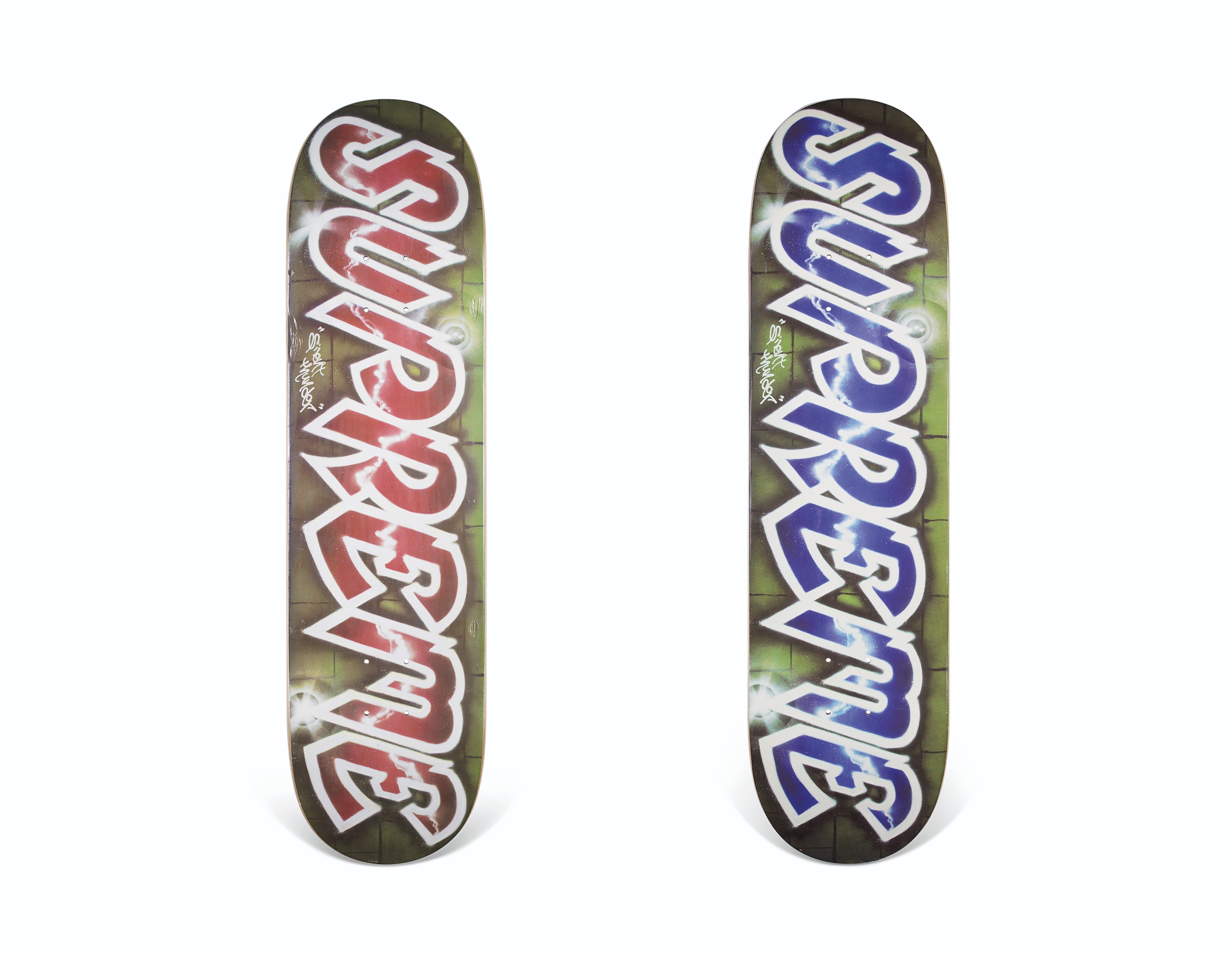 A SET OF THREE LARRY CLARK KIDS THE MOVIE SKATEBOARDS