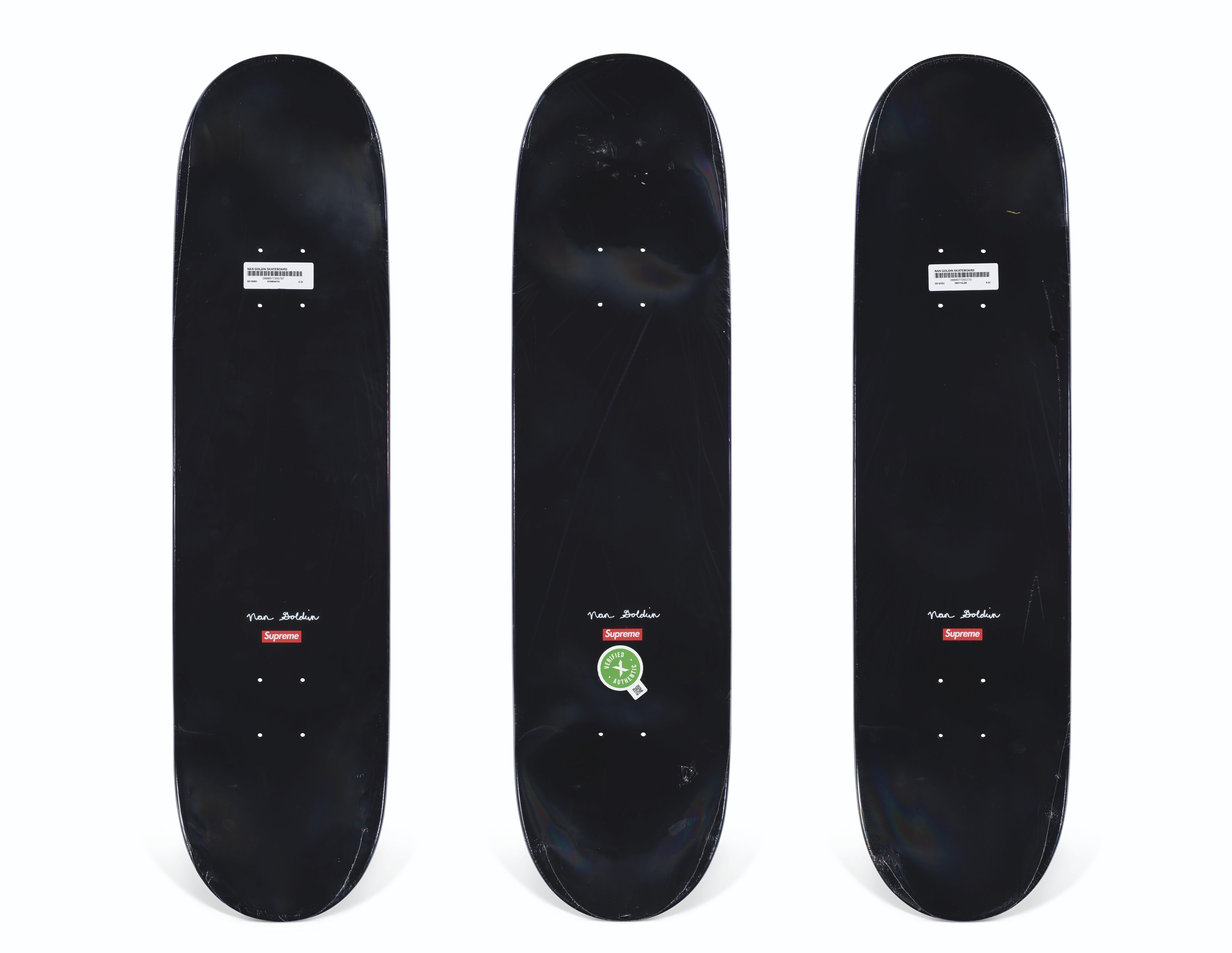 Nan goldin supreme skateboard shop