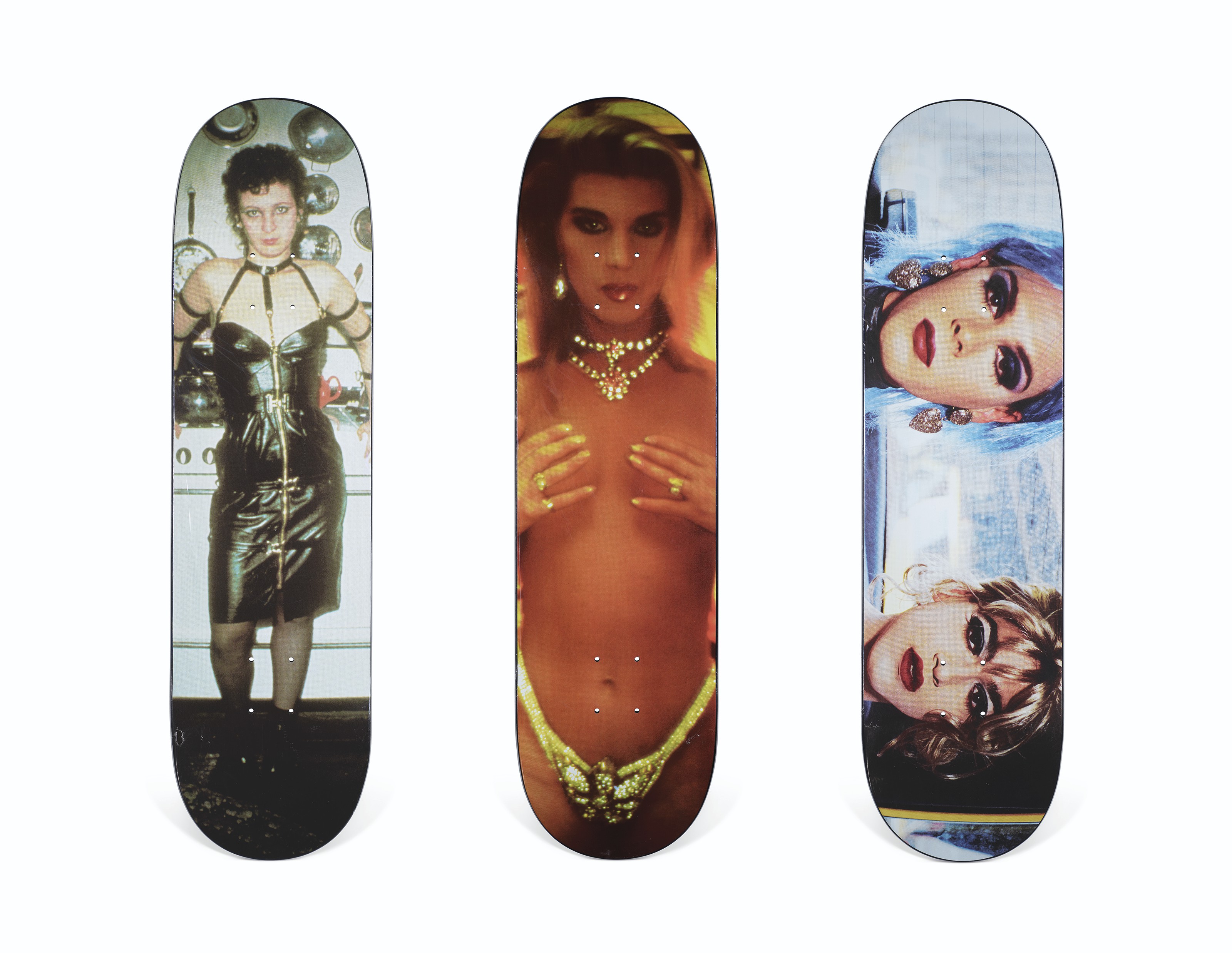 A LOUIS VUITTON X SUPREME RED CLASSIC MONOGRAM SKATEBOARD, SUPREME 