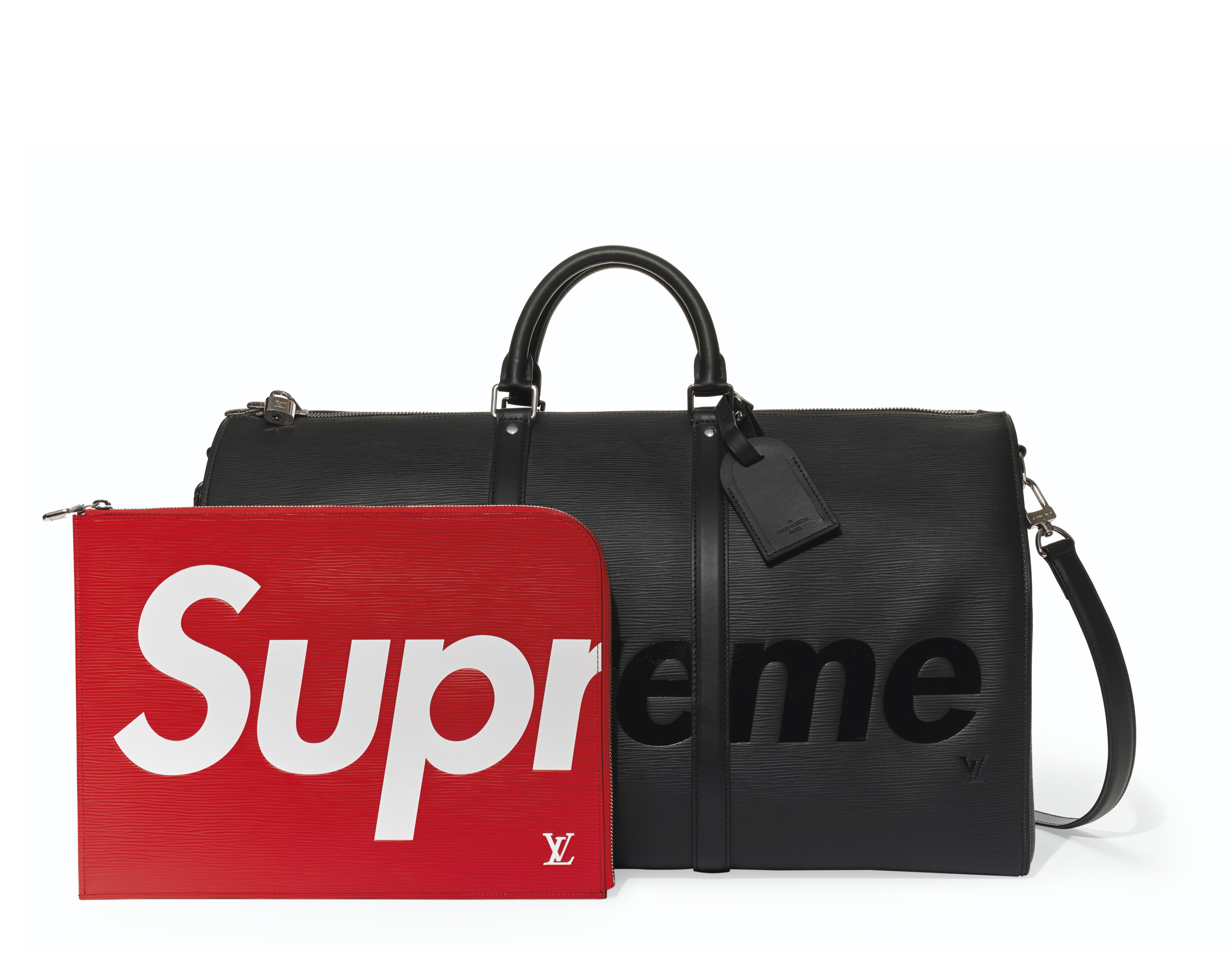 supreme lv laptop case