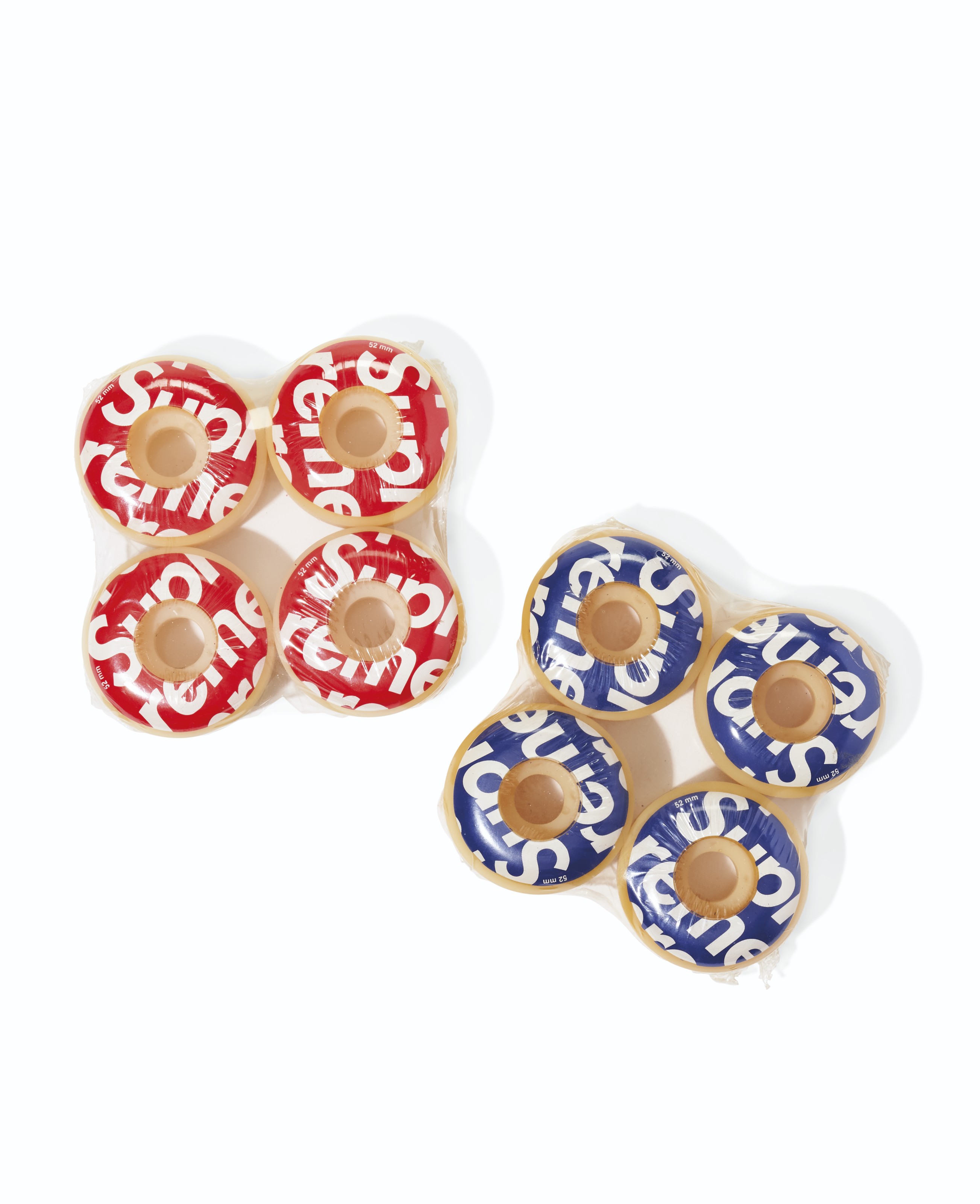 A SET OF LOGO SKATEBOARD WHEELS, SUPREME | Christie’s