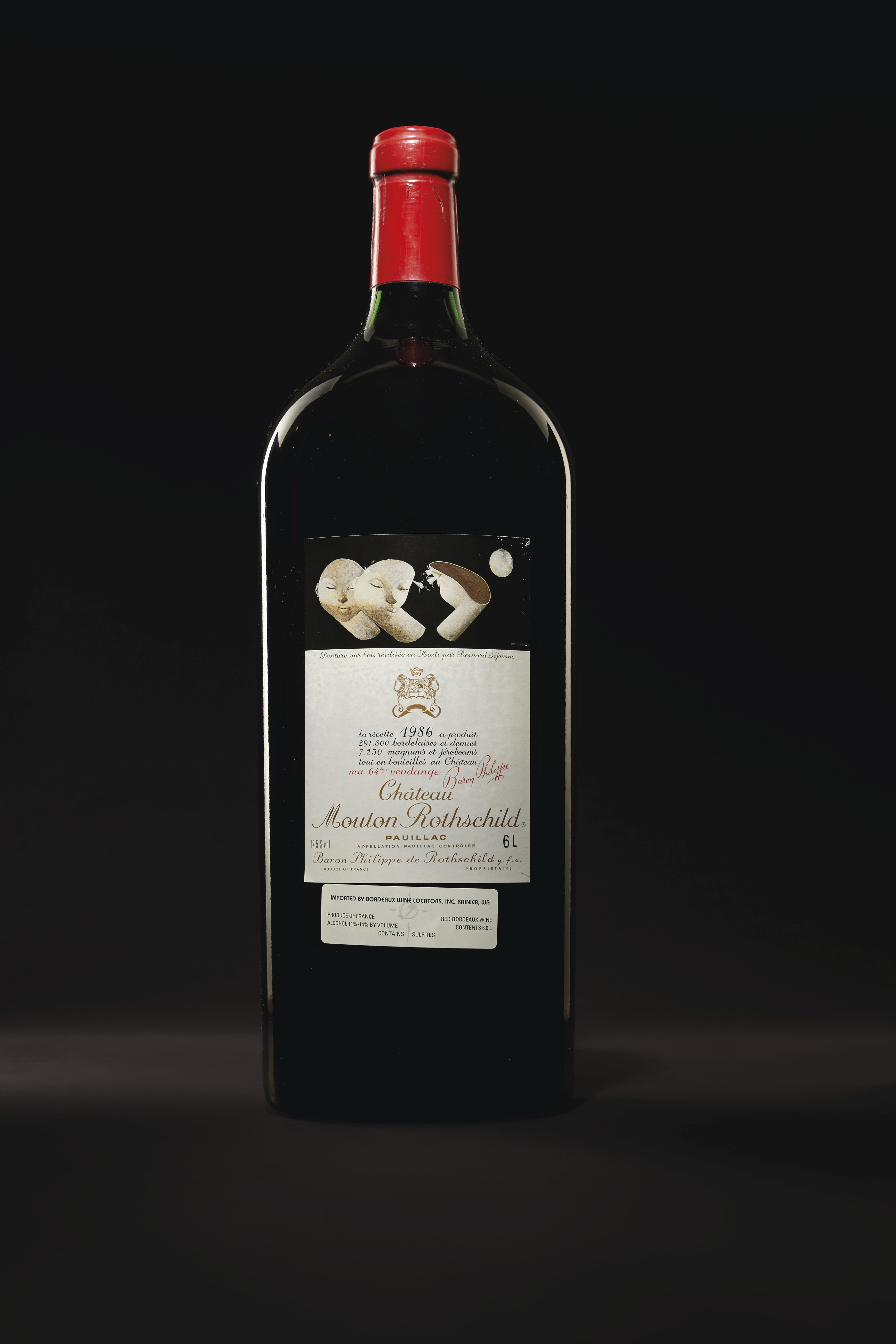 Château Mouton-Rothschild 1986 , 1 imperial per lot | Christie's