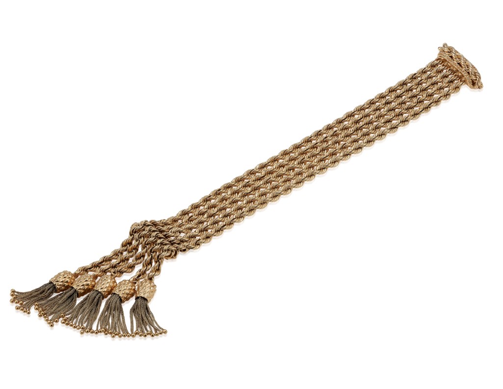 GOLD TASSEL BRACELET, Christie’s