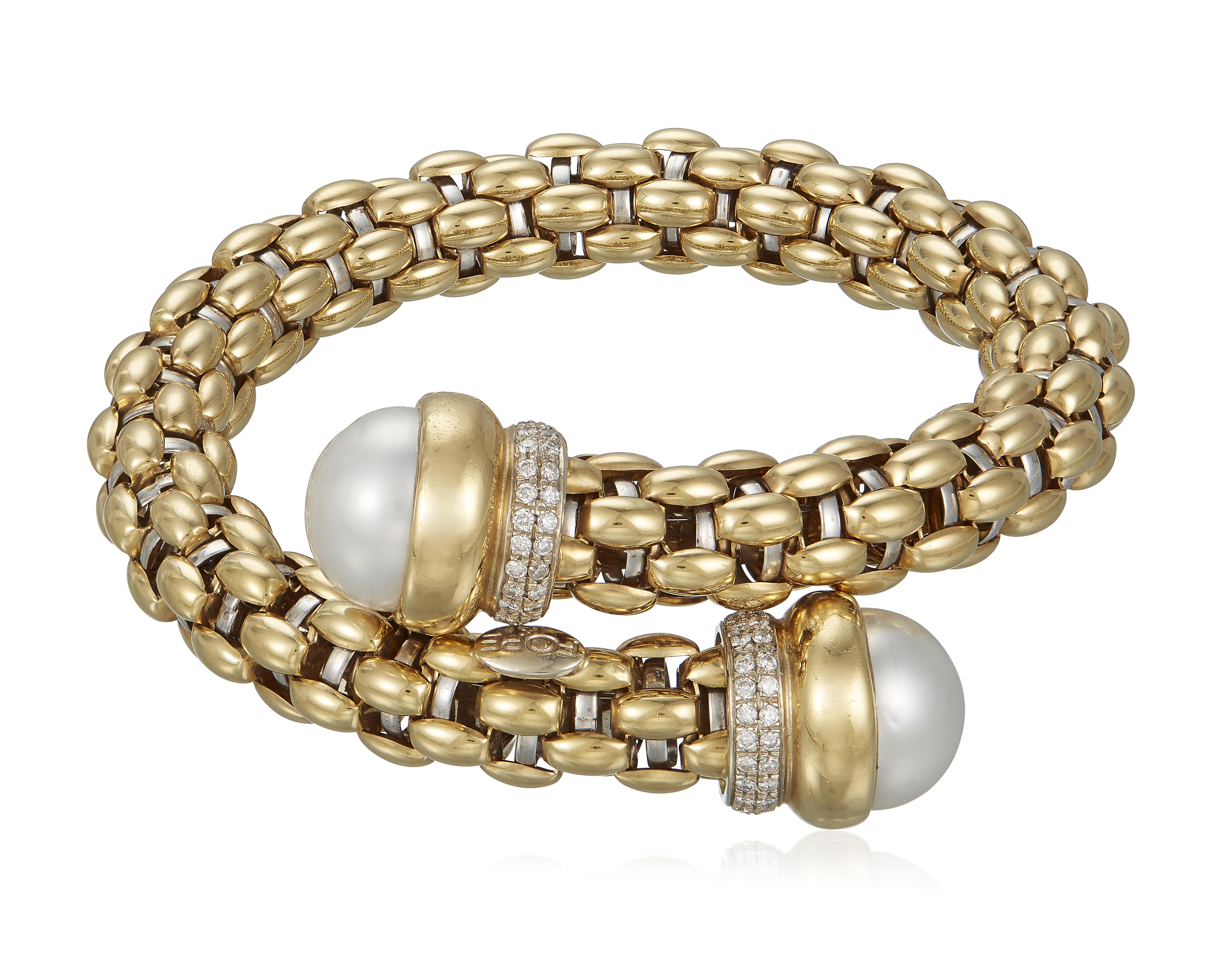 FOPE MABÉ PEARL AND DIAMOND BRACELET, Christie’s