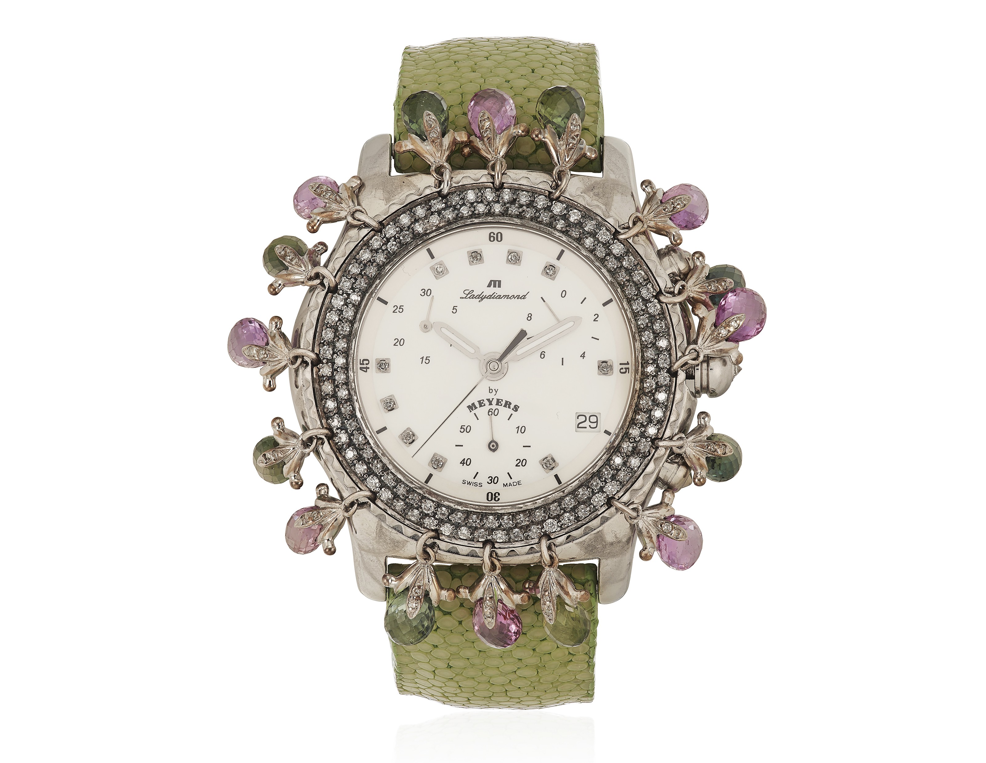 Montre meyers best sale lady diamond prix