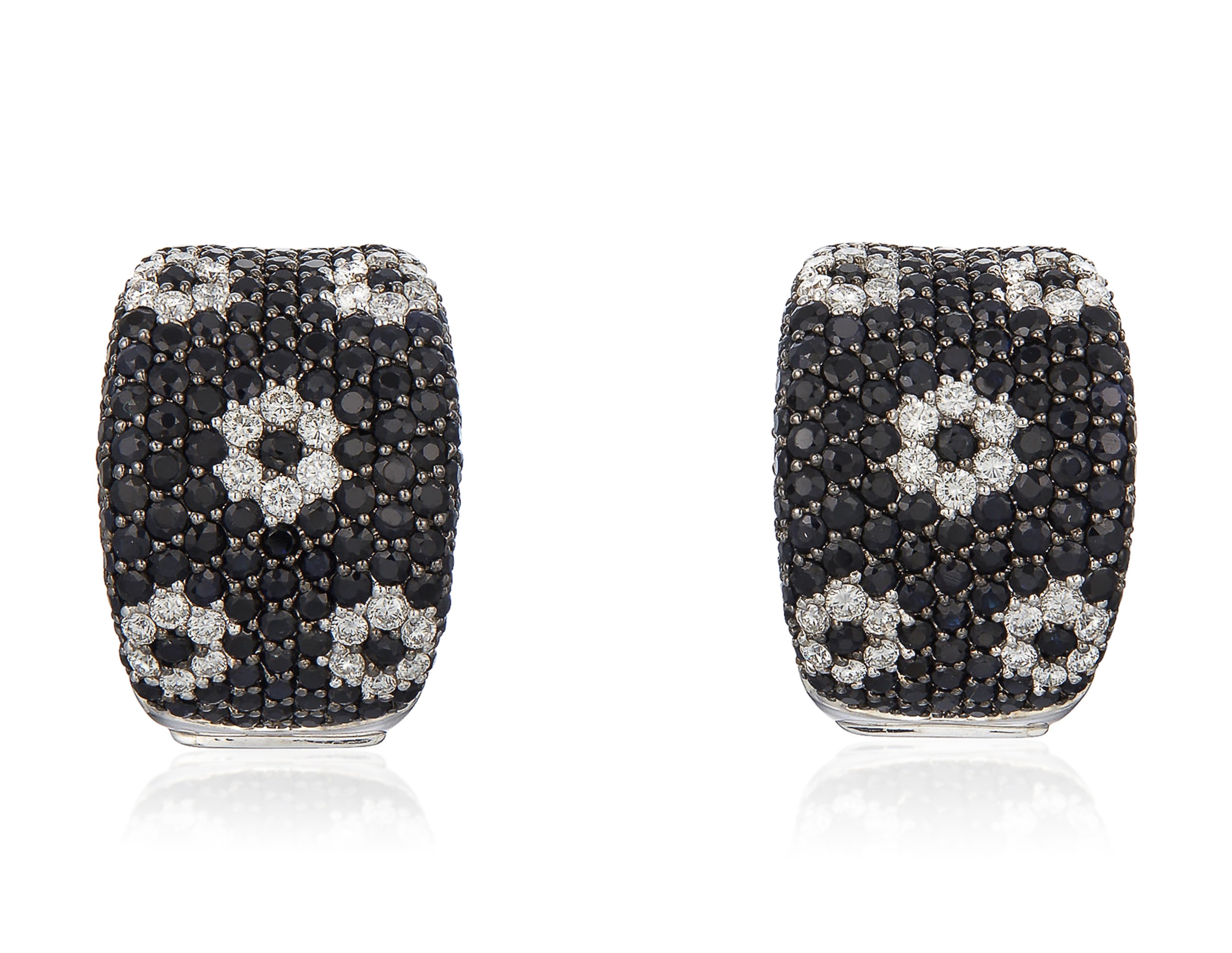 ROBERTO COIN 'FANTASIA' DIAMOND AND SAPPHIRE EARRINGS, Christie’s