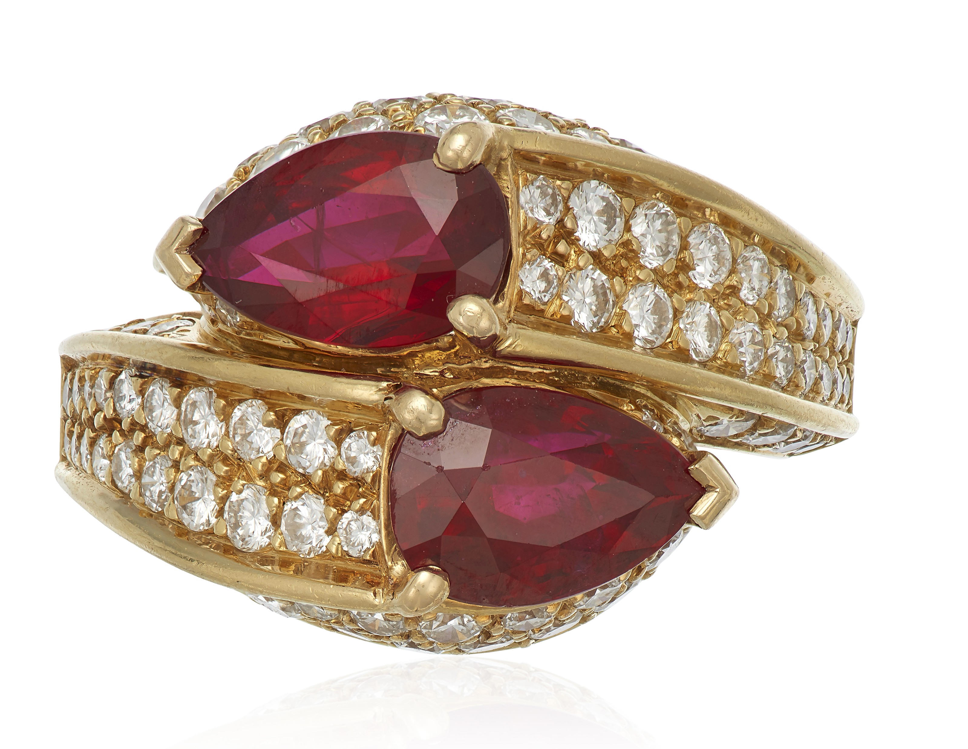 CARTIER RUBY AND DIAMOND RING, Christie’s