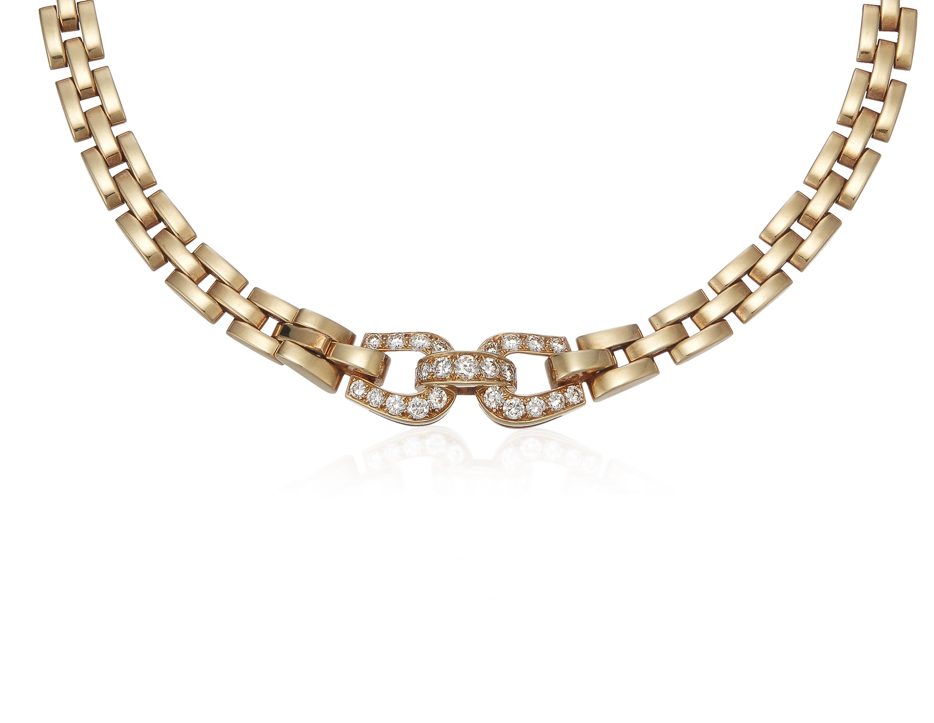 cartier 18k gold necklace